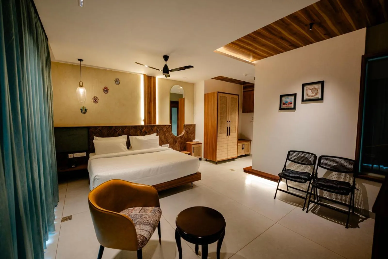 Bedroom, Bed in ANANSA BOUTIQUE HOTEL by The Kannur Club