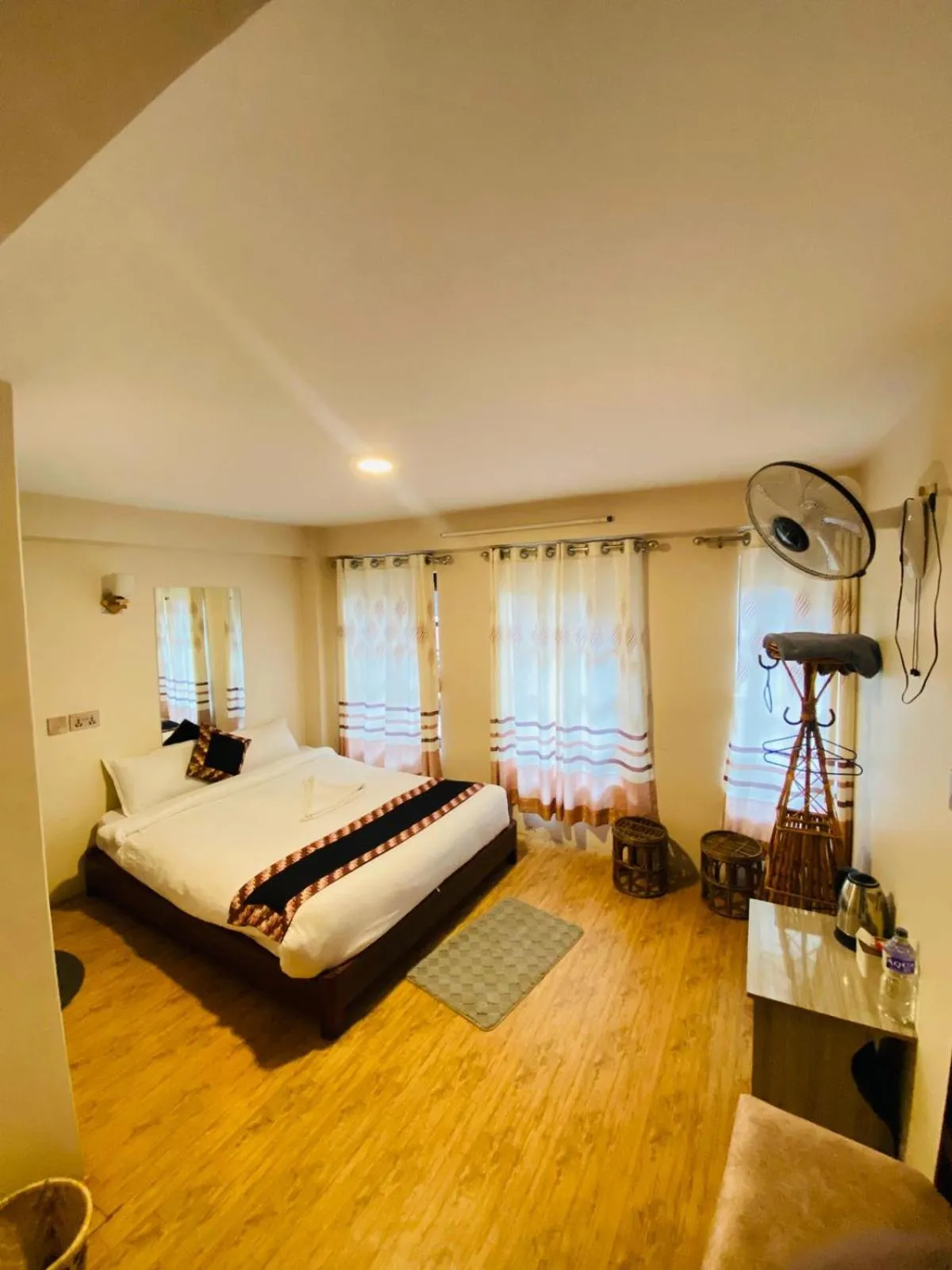 Bed in Hotel Durbar Side