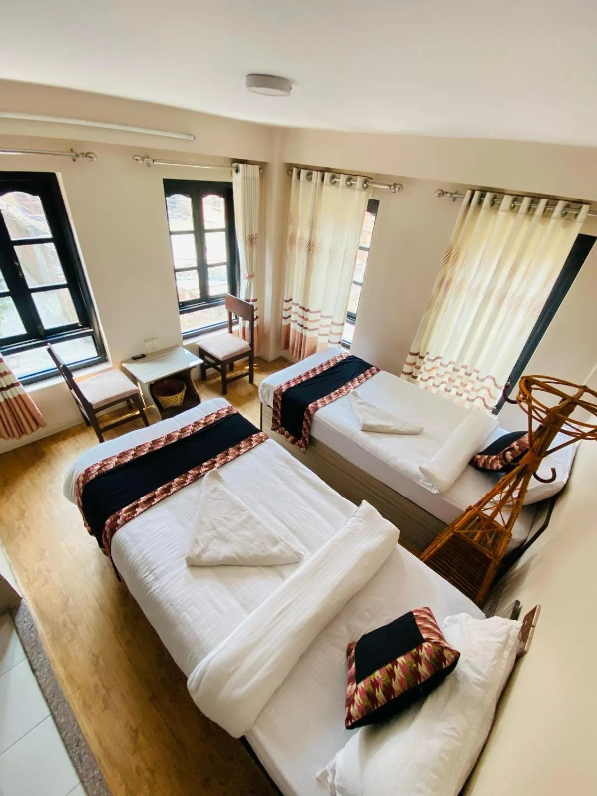 Bed in Hotel Durbar Side