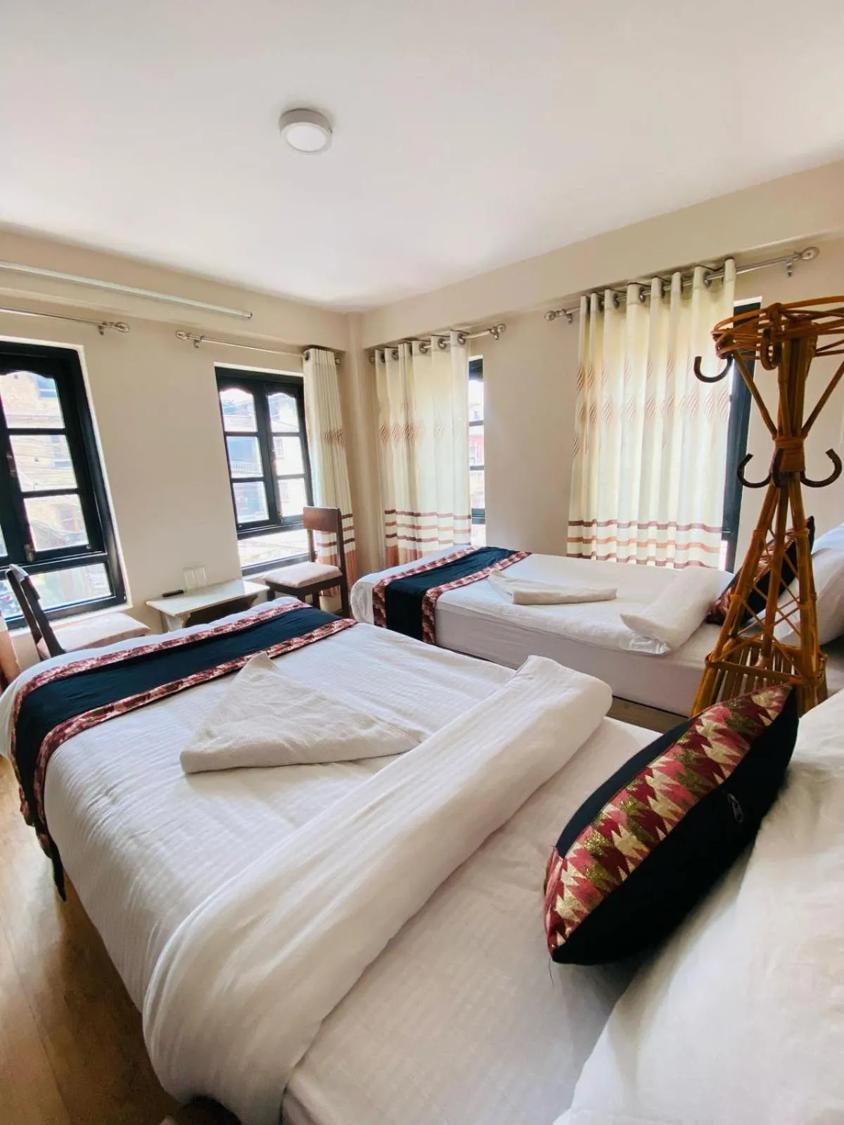 Bed in Hotel Durbar Side