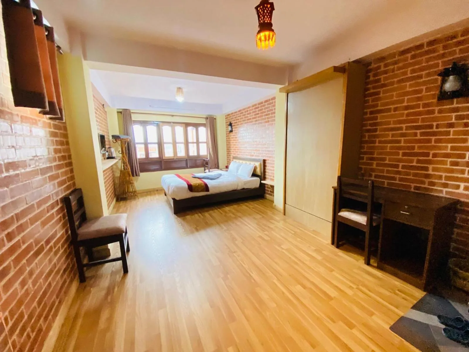 Bed in Hotel Durbar Side