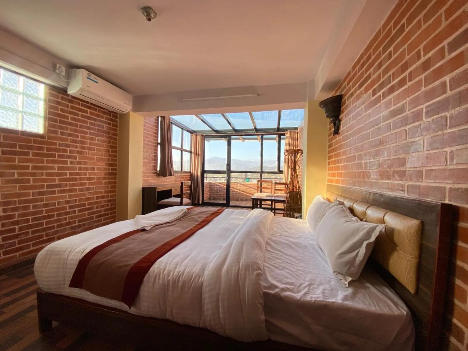 Bed in Hotel Durbar Side