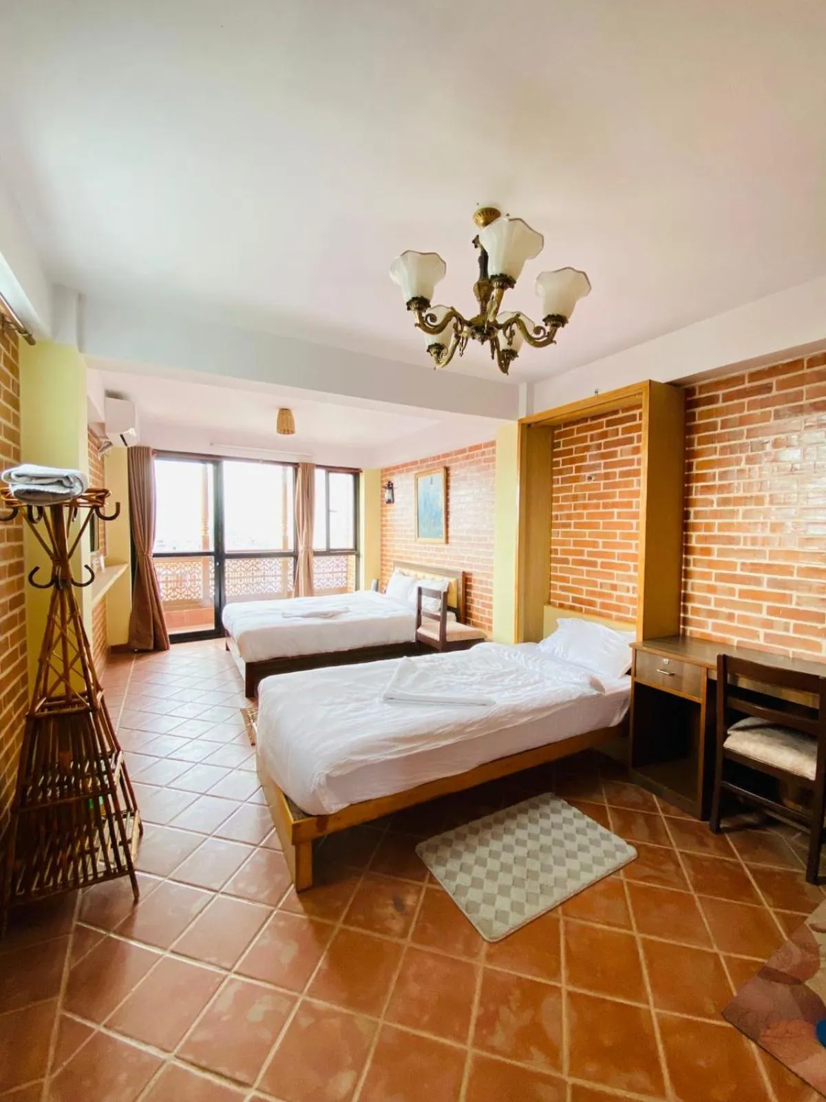 Bed in Hotel Durbar Side