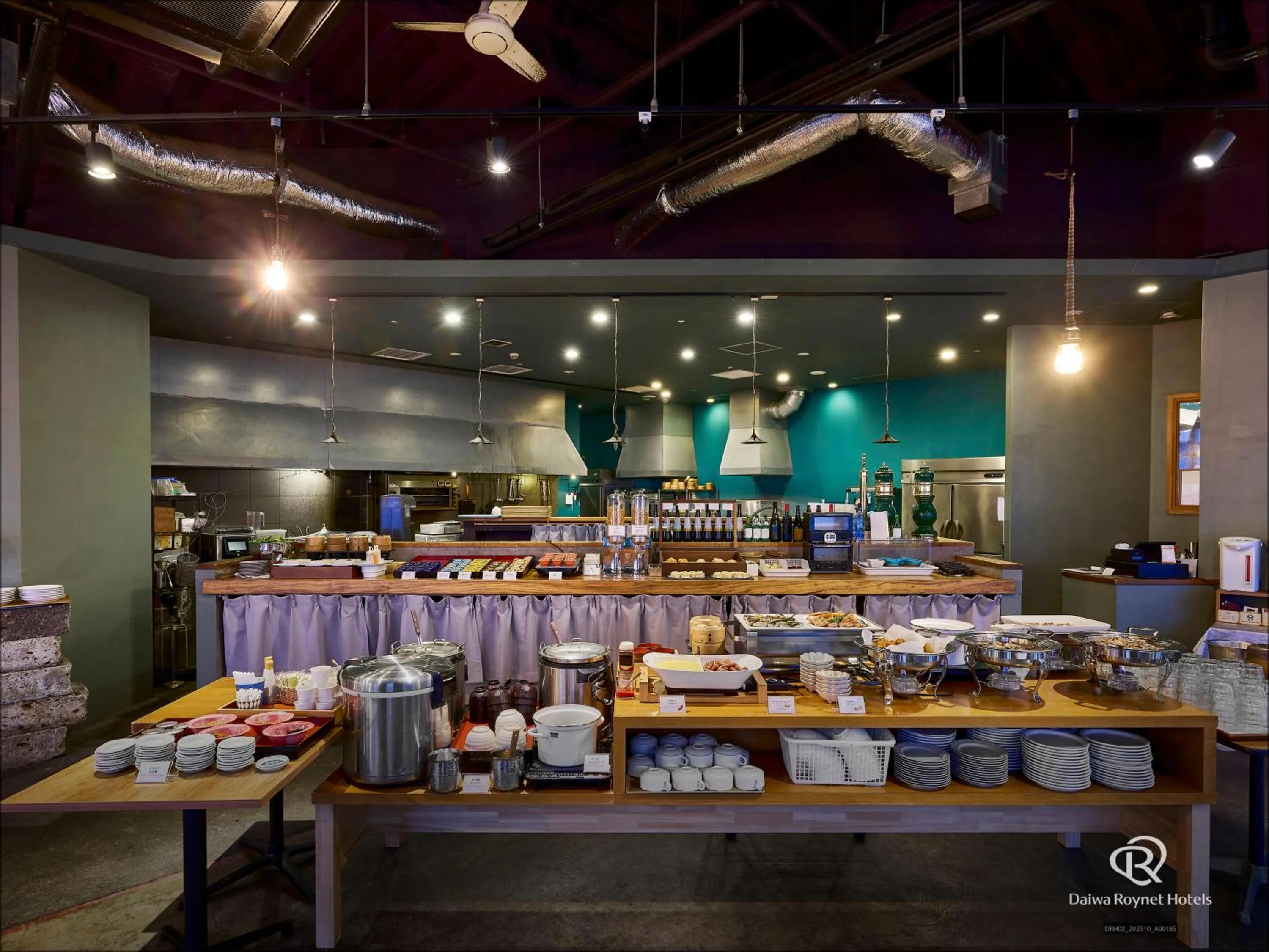 Buffet breakfast in Daiwa Roynet Utsunomiya