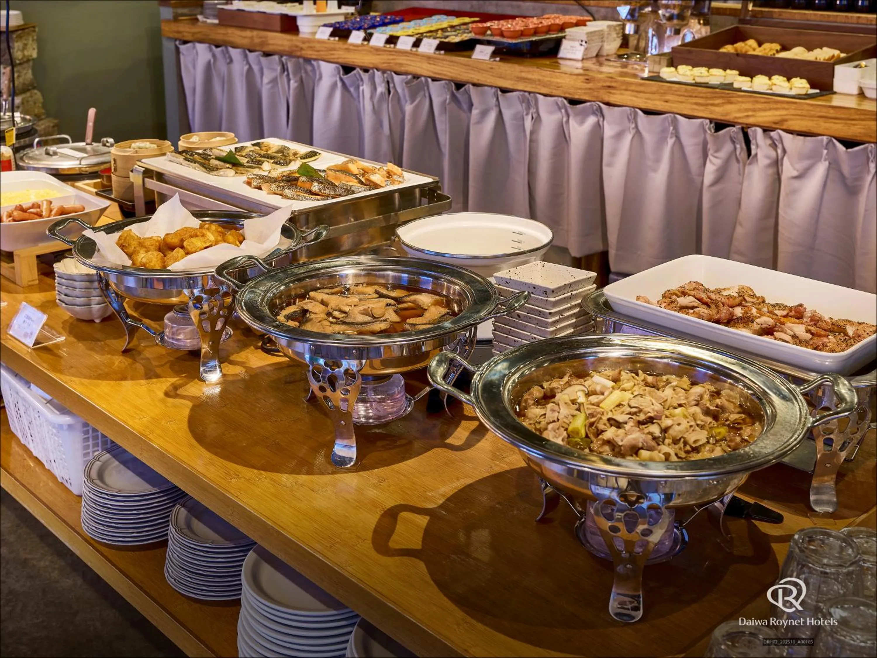 Buffet breakfast in Daiwa Roynet Utsunomiya