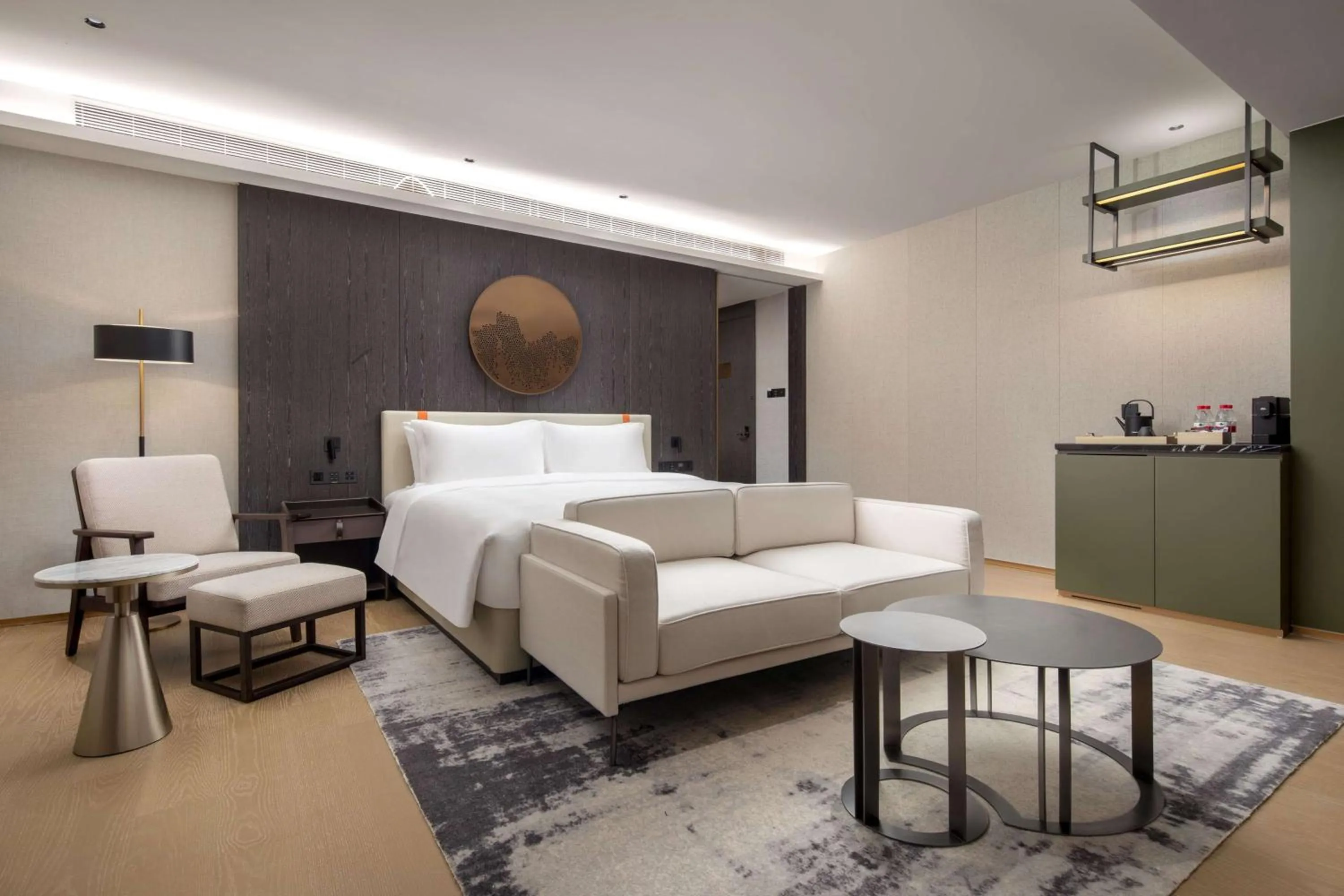 Photo of the whole room, Bed in Wyndham Taizhou West