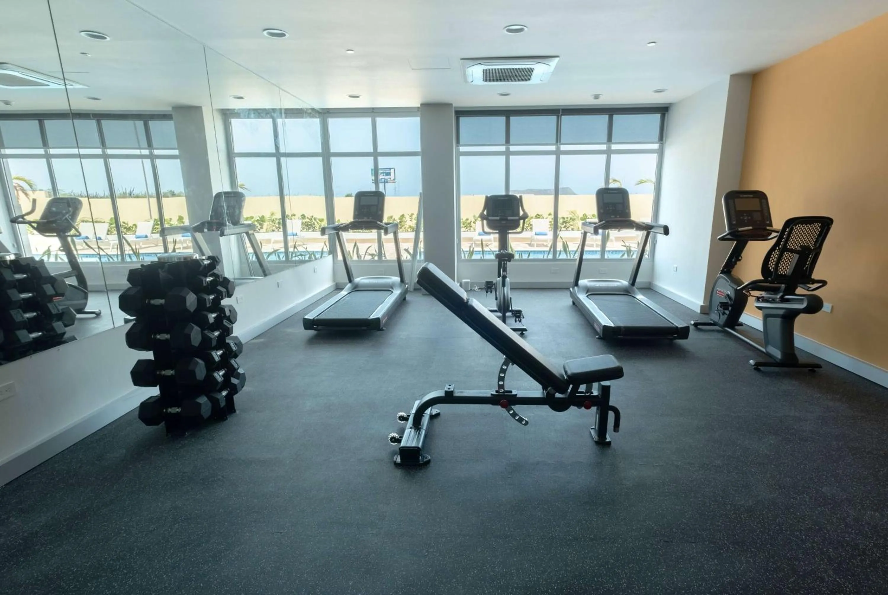 Fitness centre/facilities in Wyndham Garden El Morro Montecristi