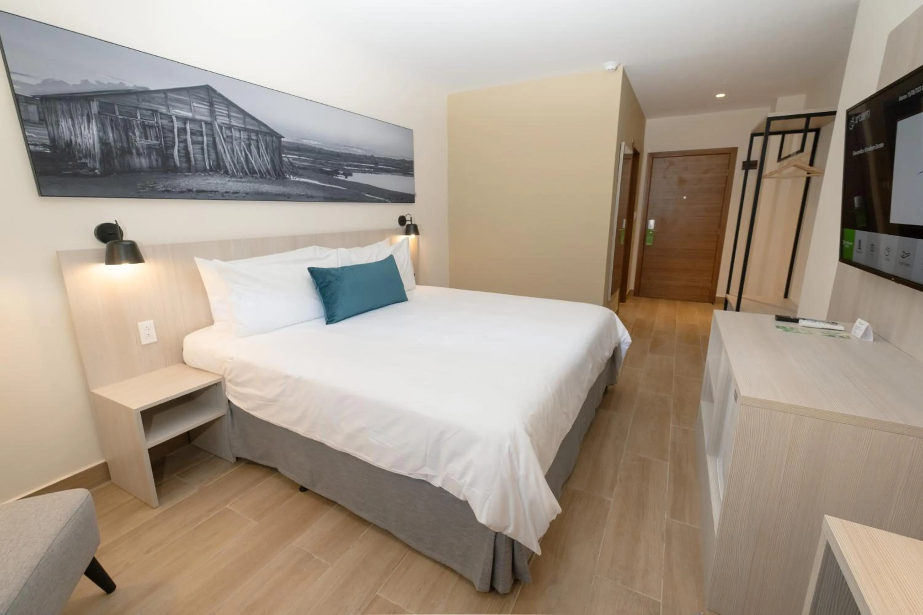 Bed in Wyndham Garden El Morro Montecristi