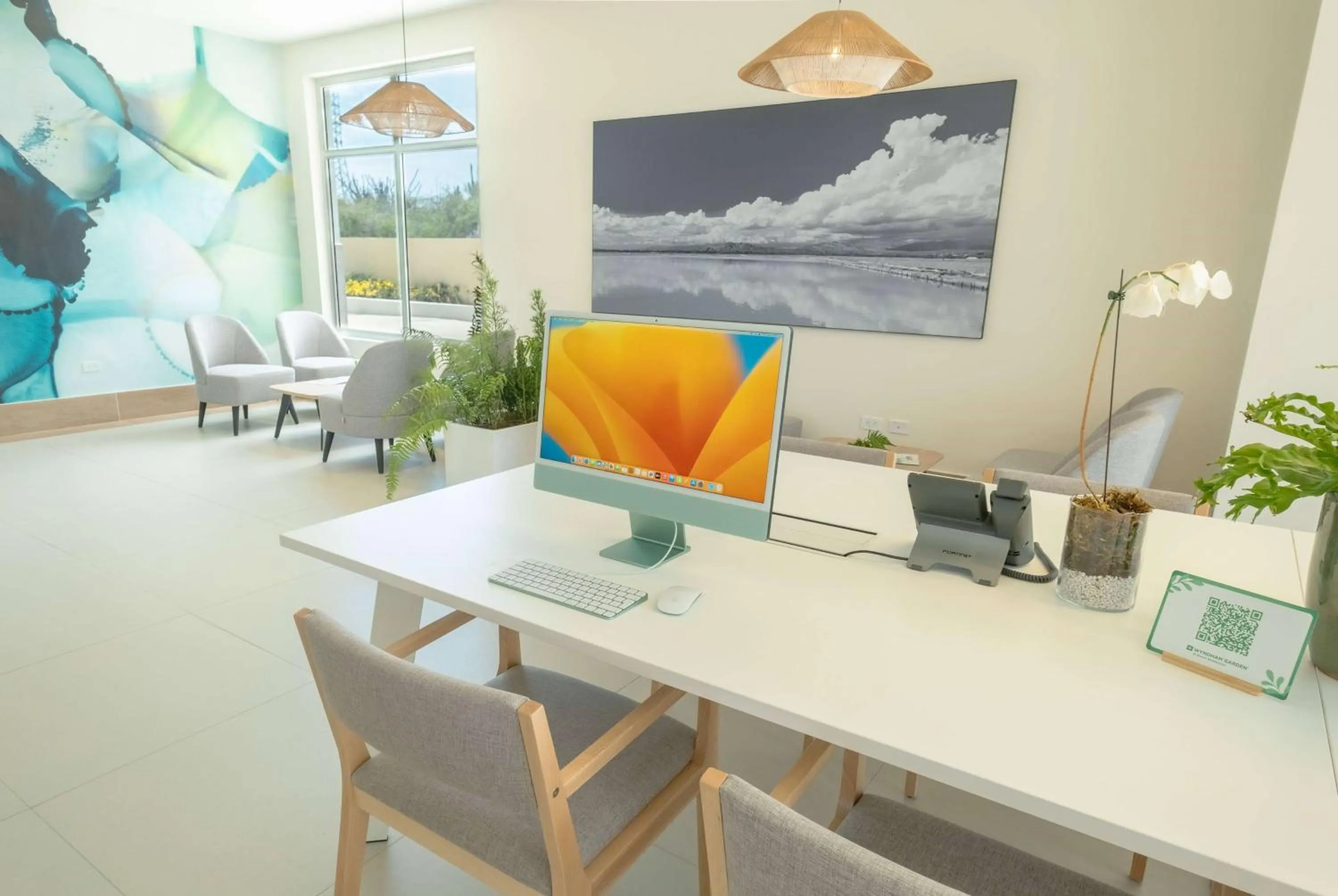 Lobby or reception in Wyndham Garden El Morro Montecristi