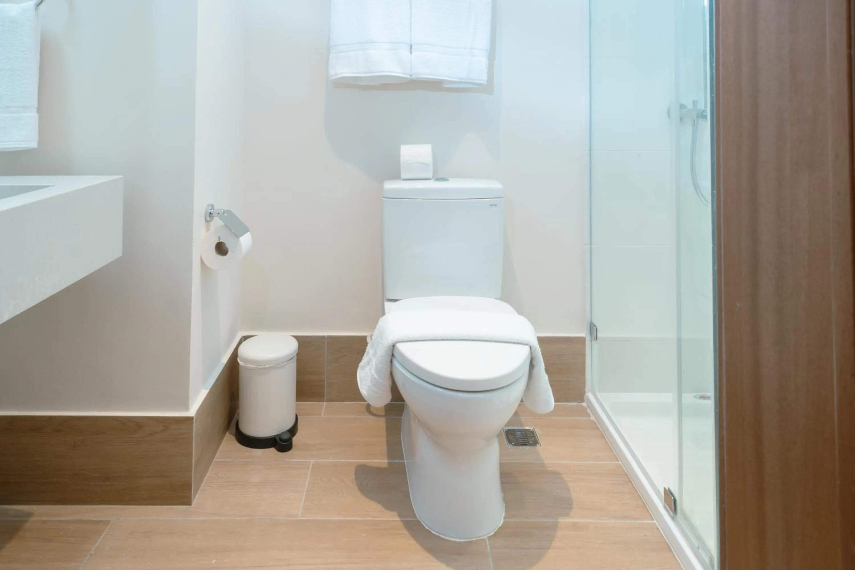 Bathroom in Wyndham Garden El Morro Montecristi