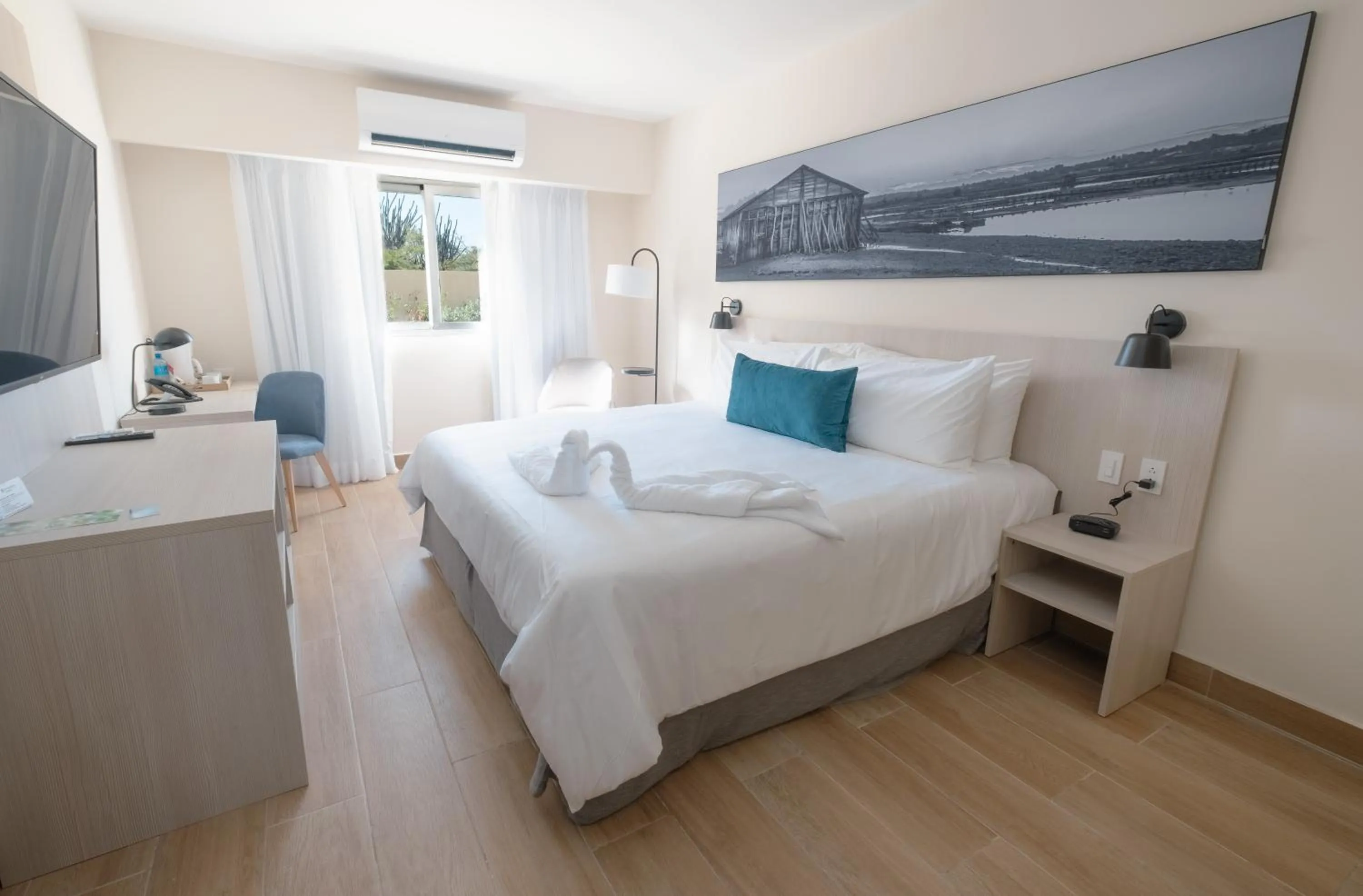 Bed in Wyndham Garden El Morro Montecristi