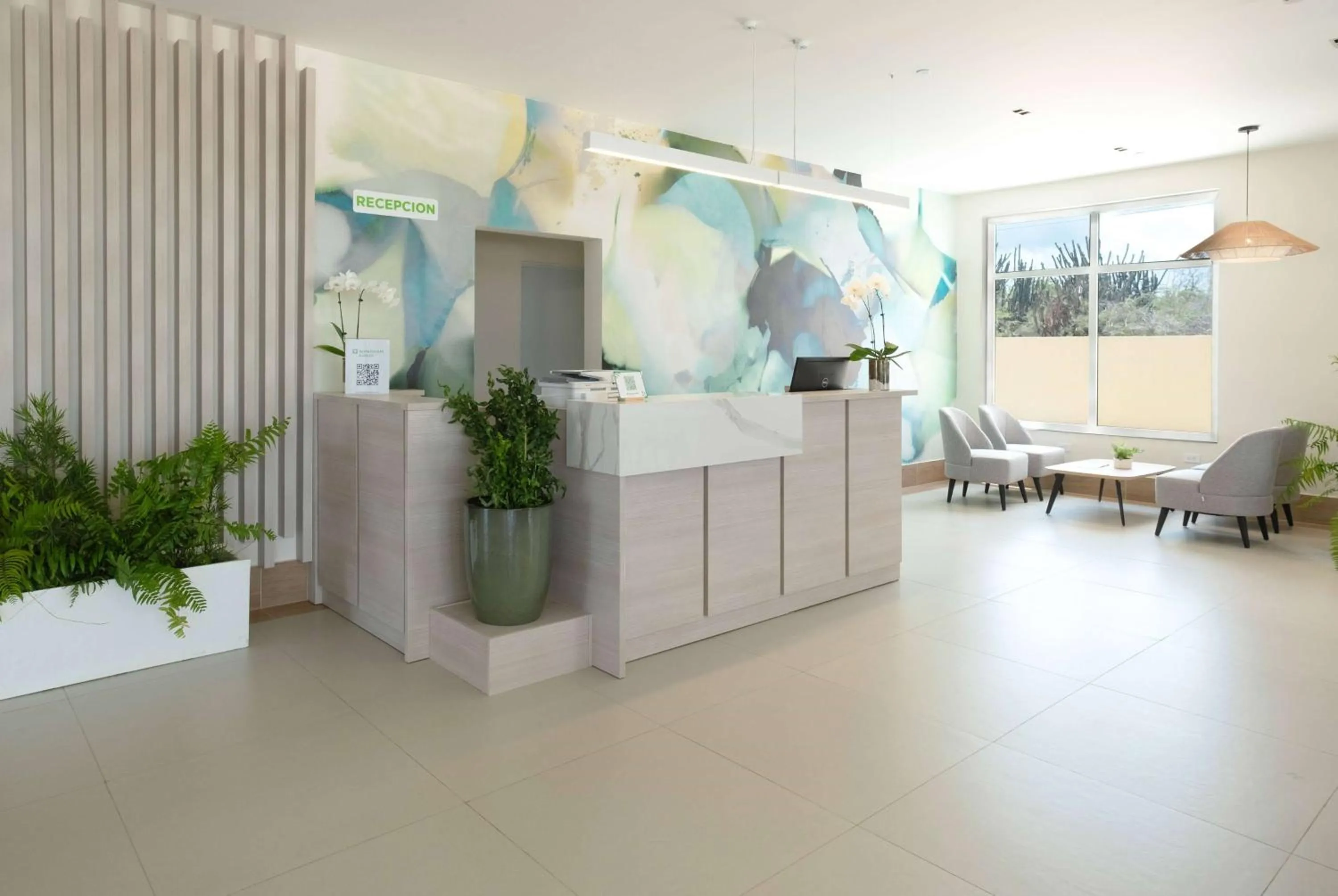 Lobby or reception in Wyndham Garden El Morro Montecristi