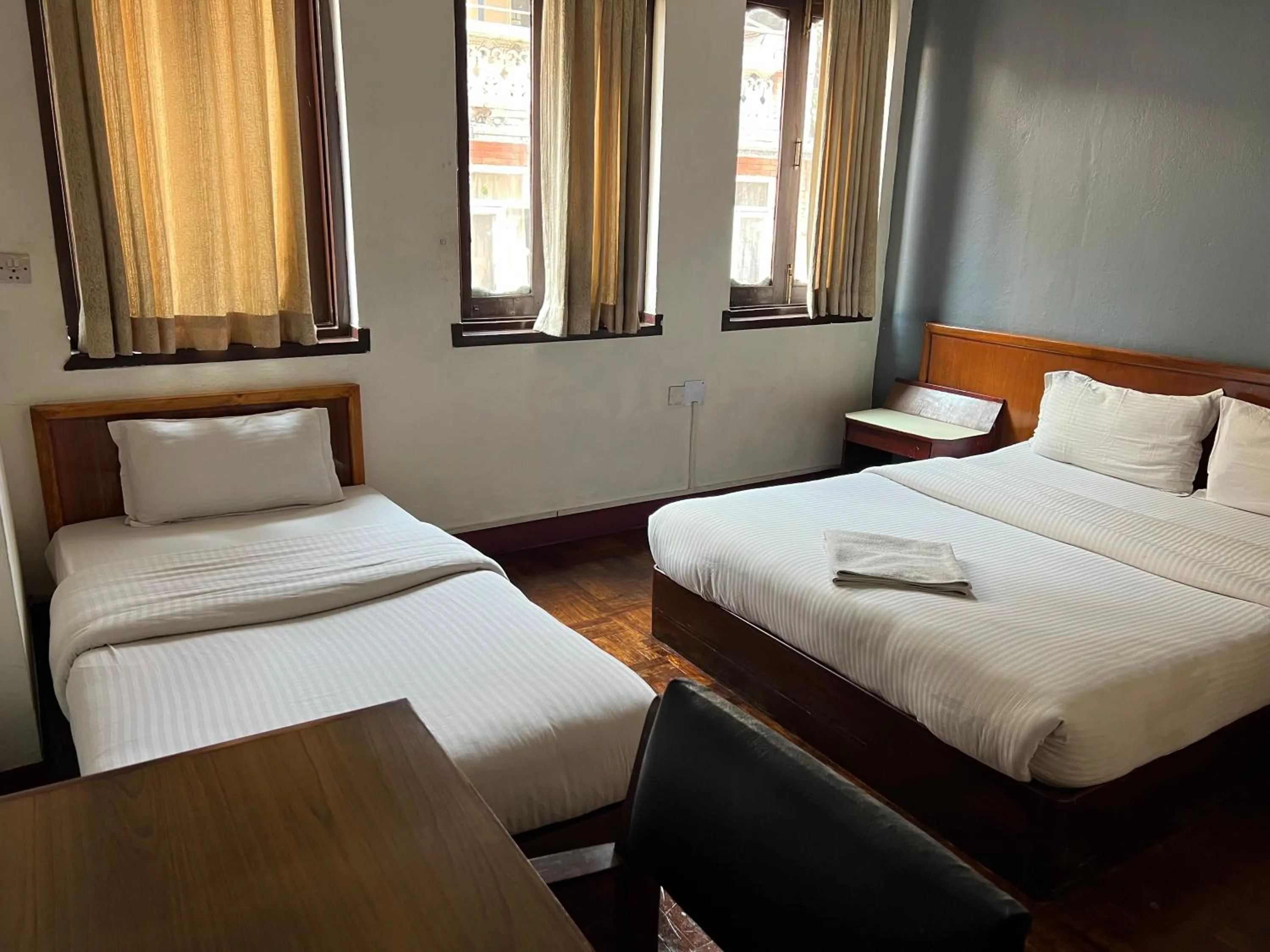 Bedroom, Bed in Hotel Earth House