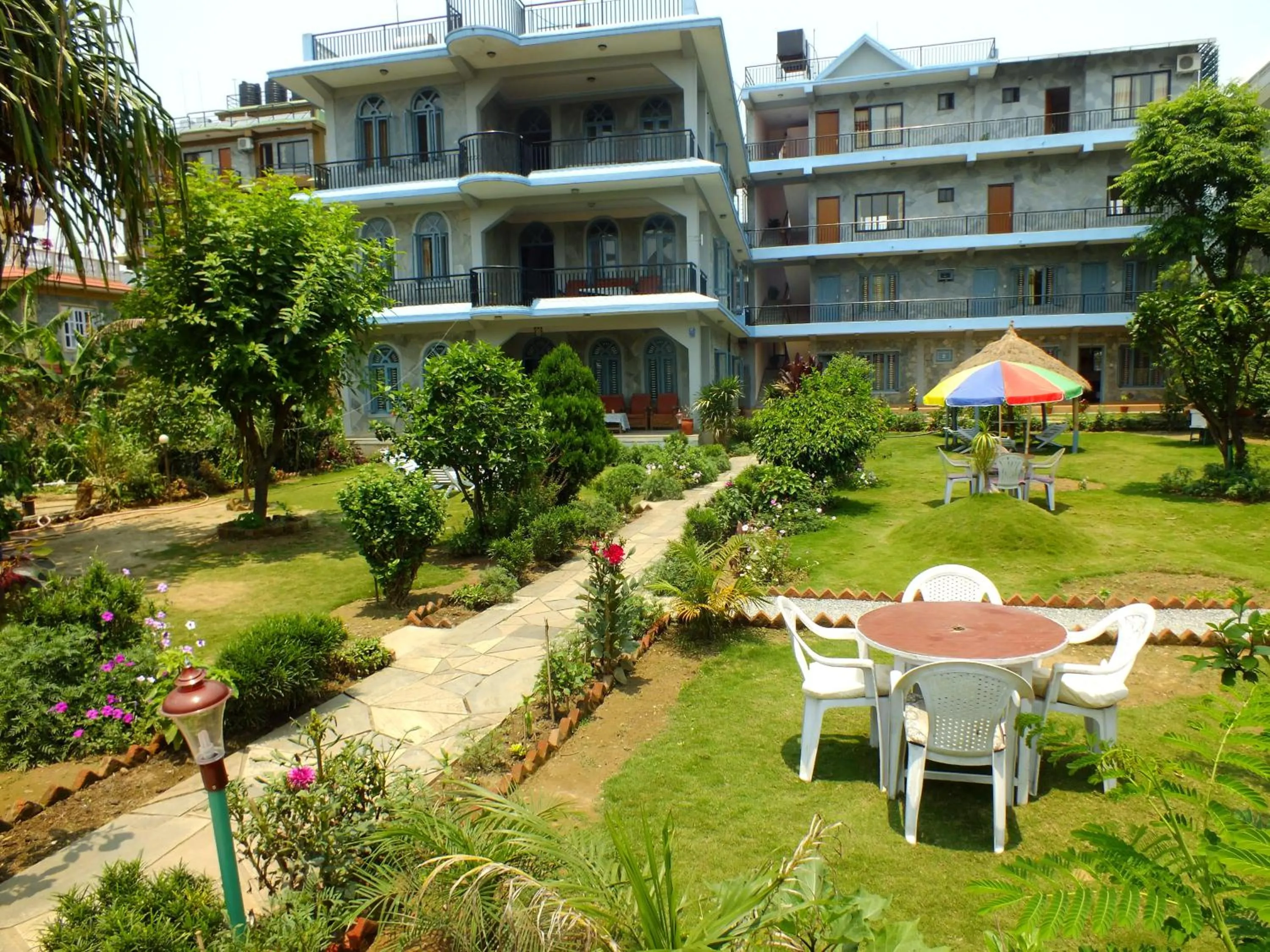 Garden in Hotel Greenland