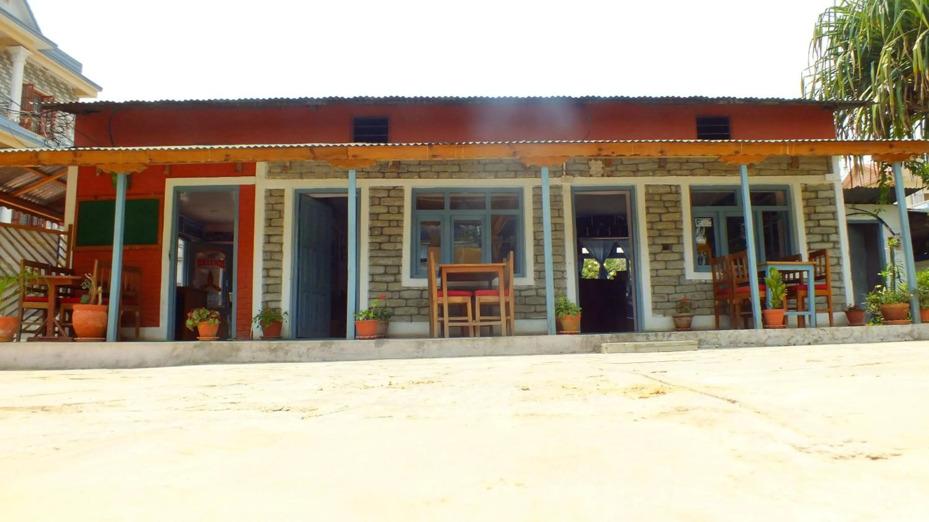 Facade/entrance in Hotel Greenland