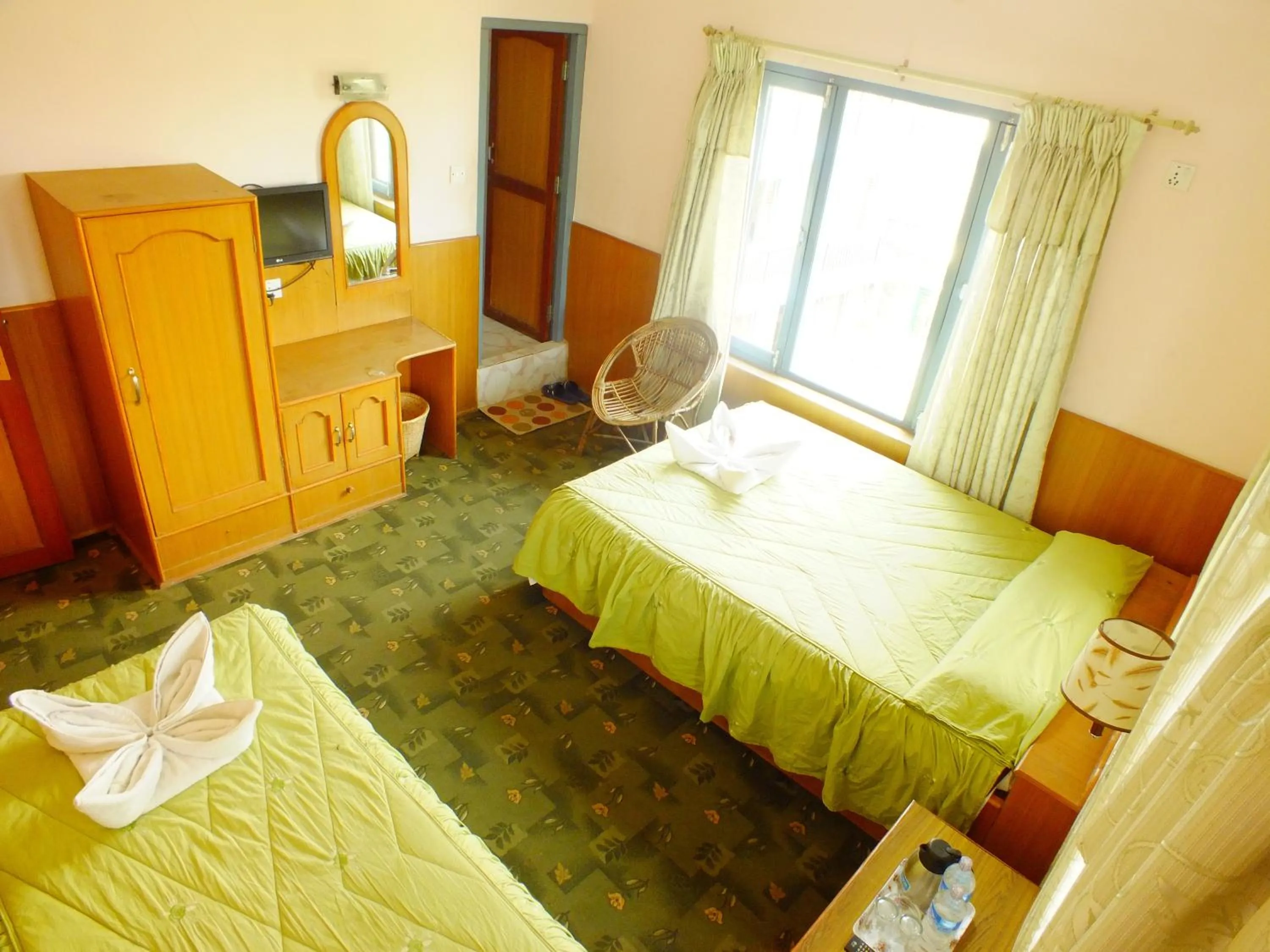 Bed in Hotel Greenland