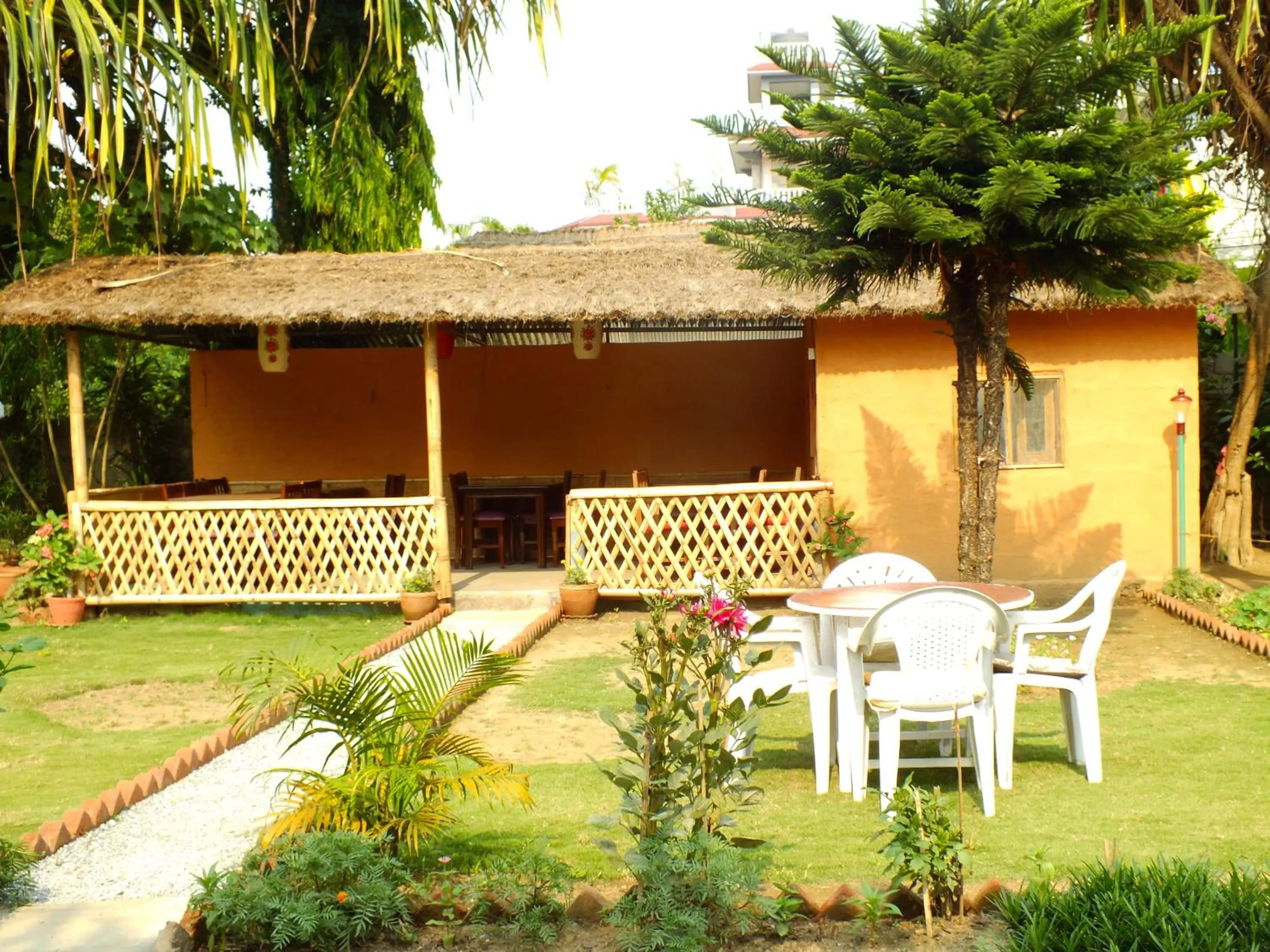 Garden in Hotel Greenland