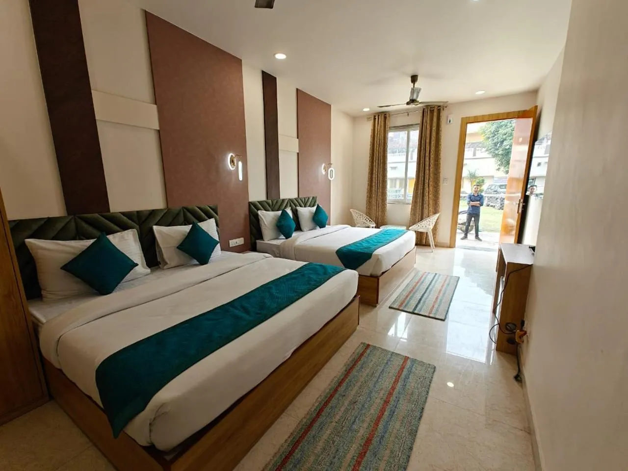 Bedroom, Bed in Hotel Utsav Grand