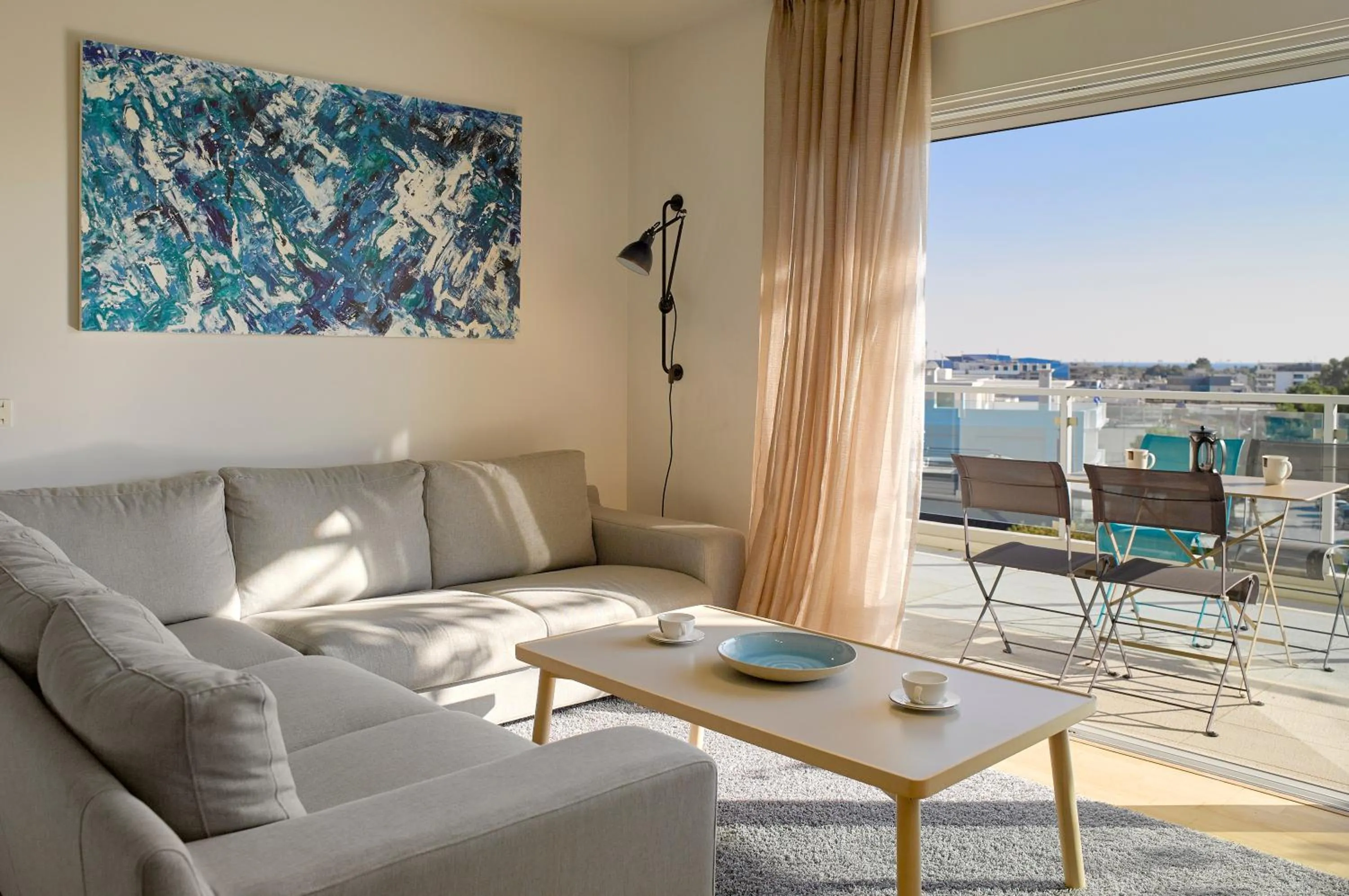 Living room in Scale Suites