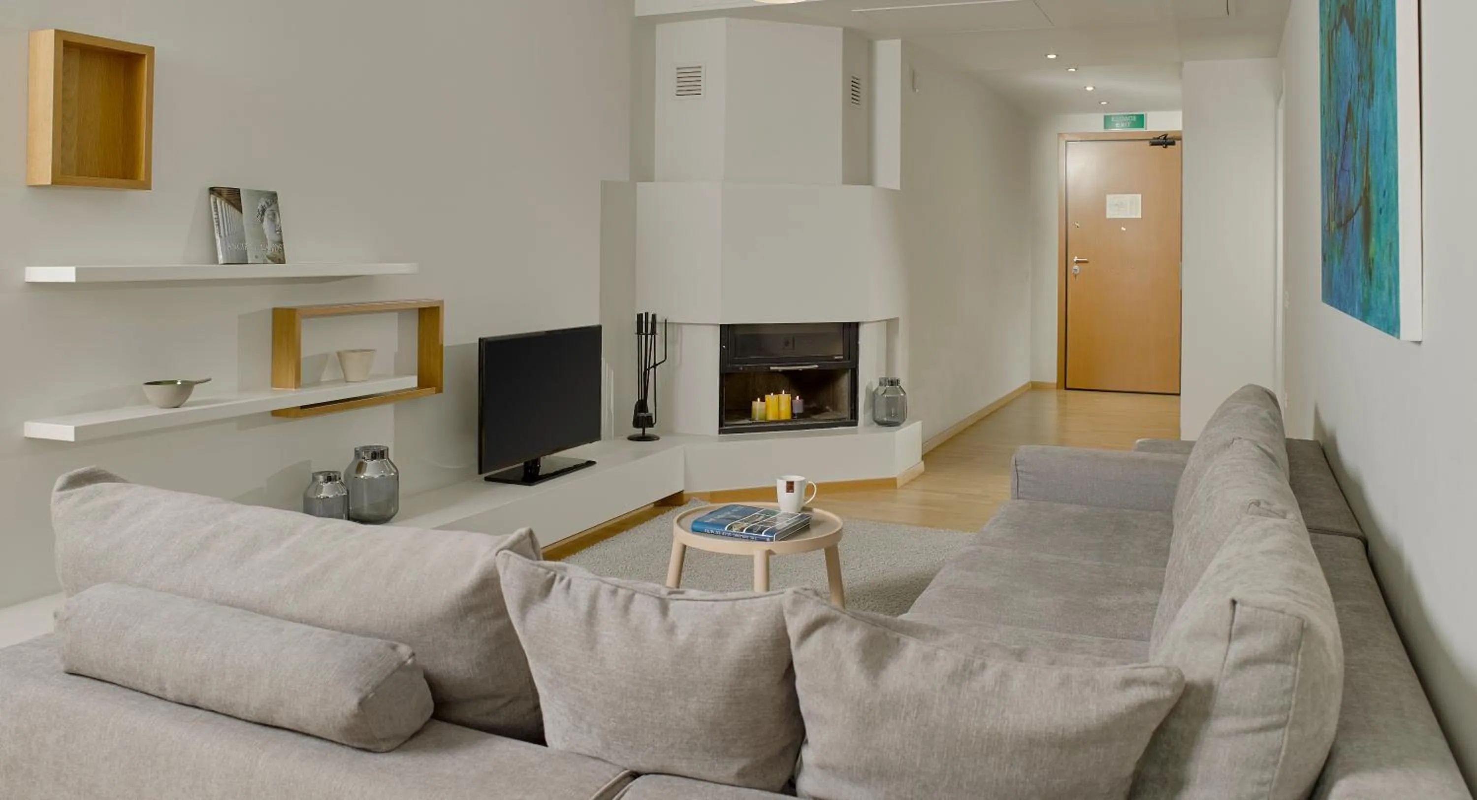 Living room in Scale Suites