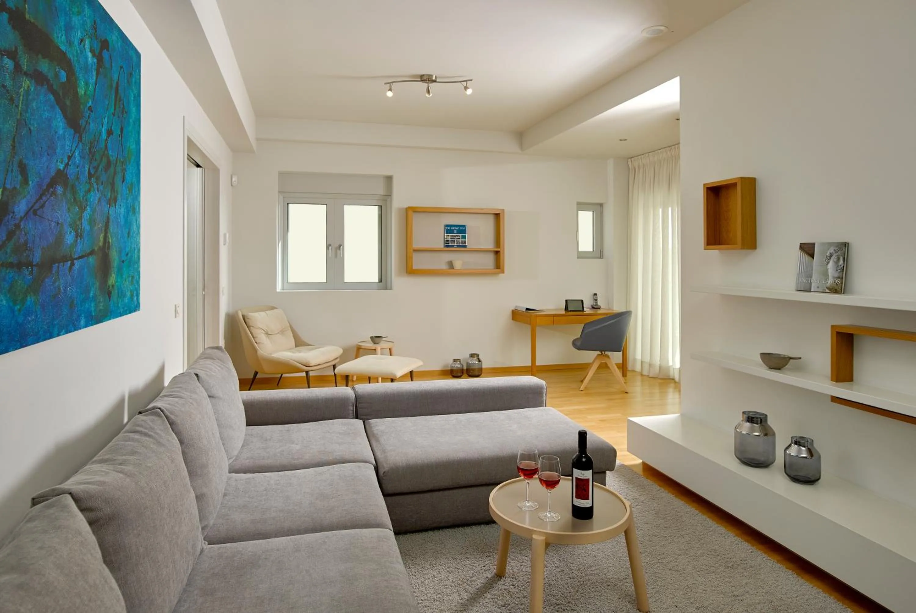 Living room in Scale Suites