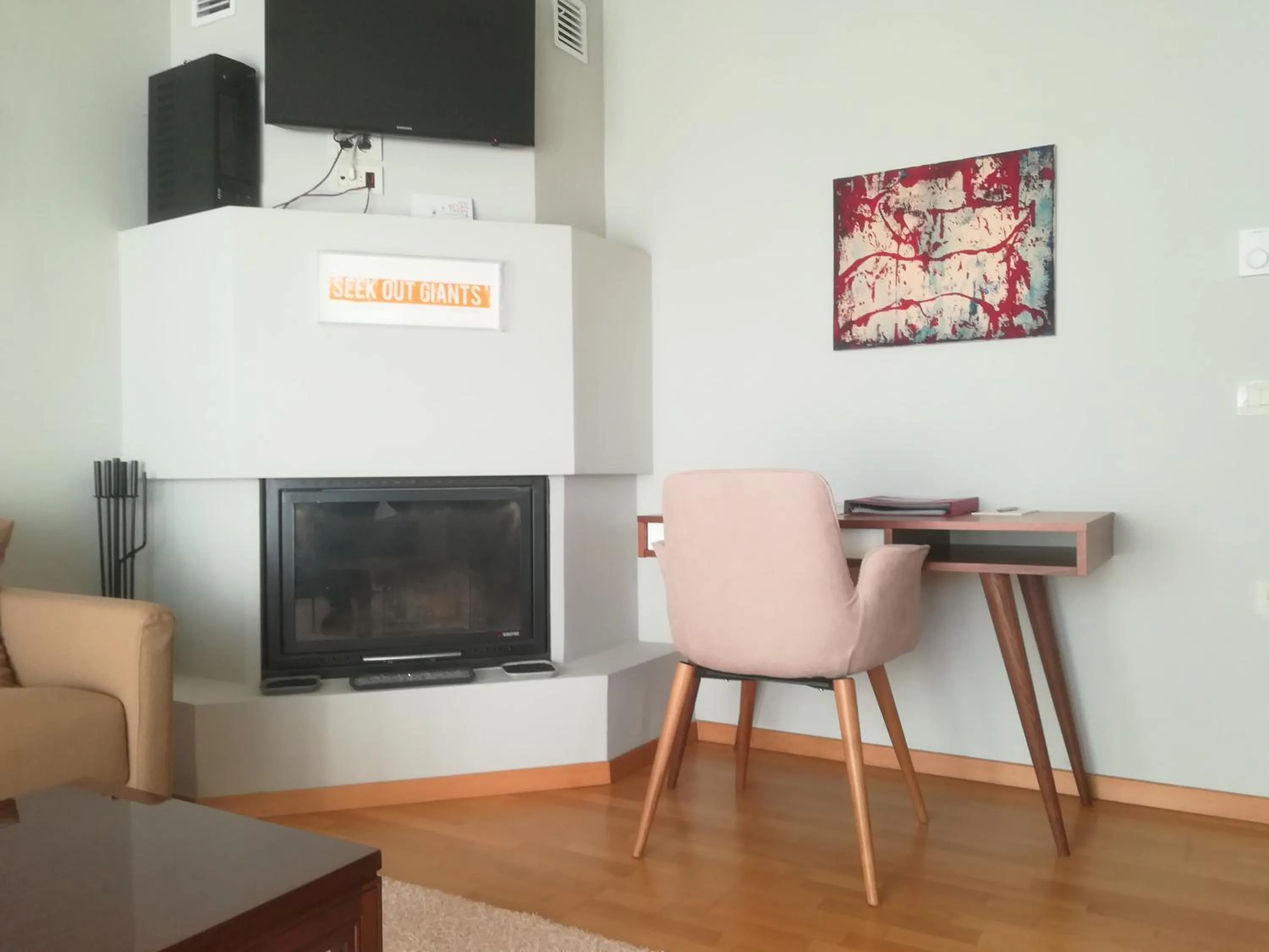 Living room in Scale Suites