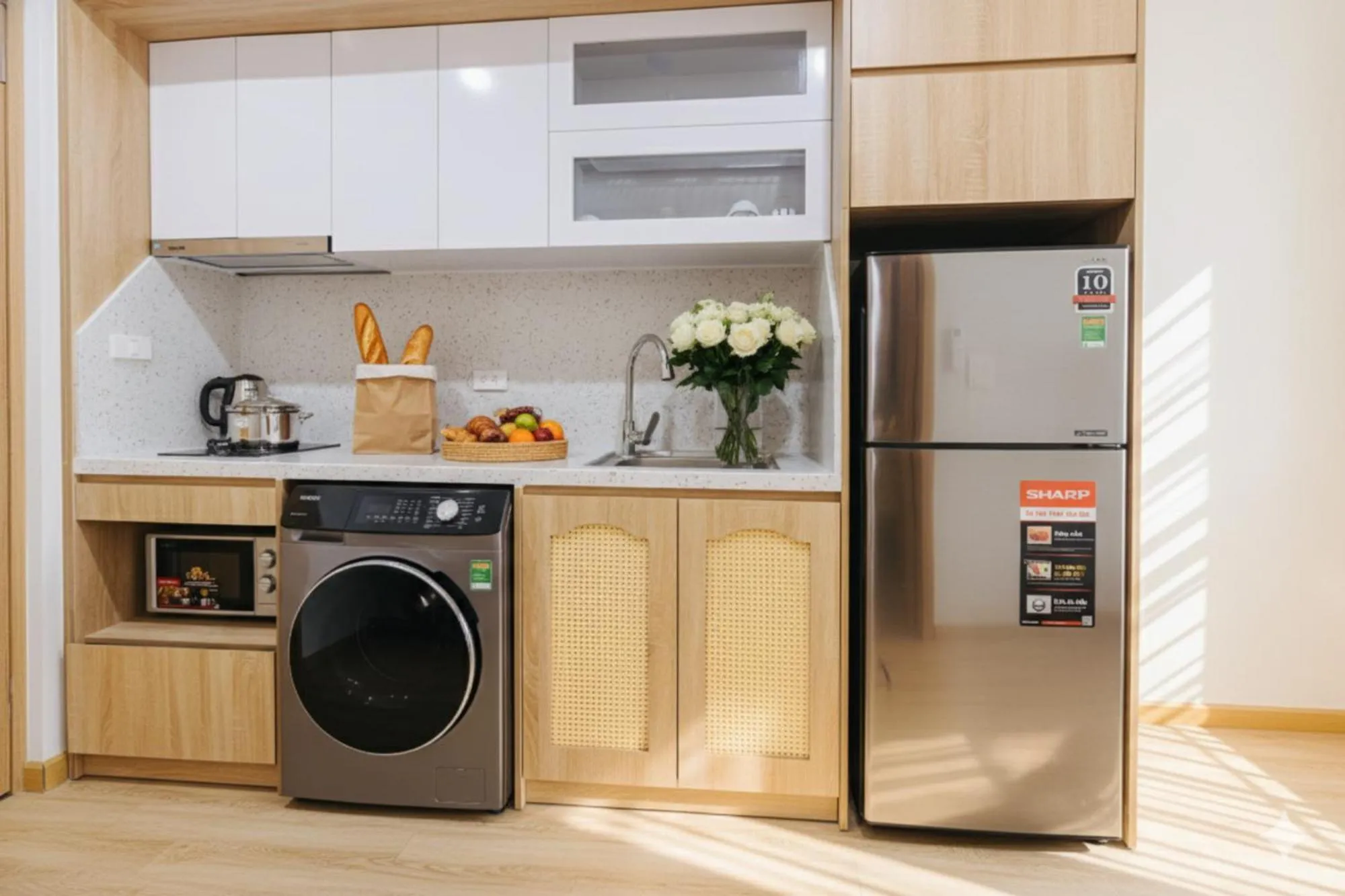 Kitchen or kitchenette in Crescendo Urban Stay - STAY 24h