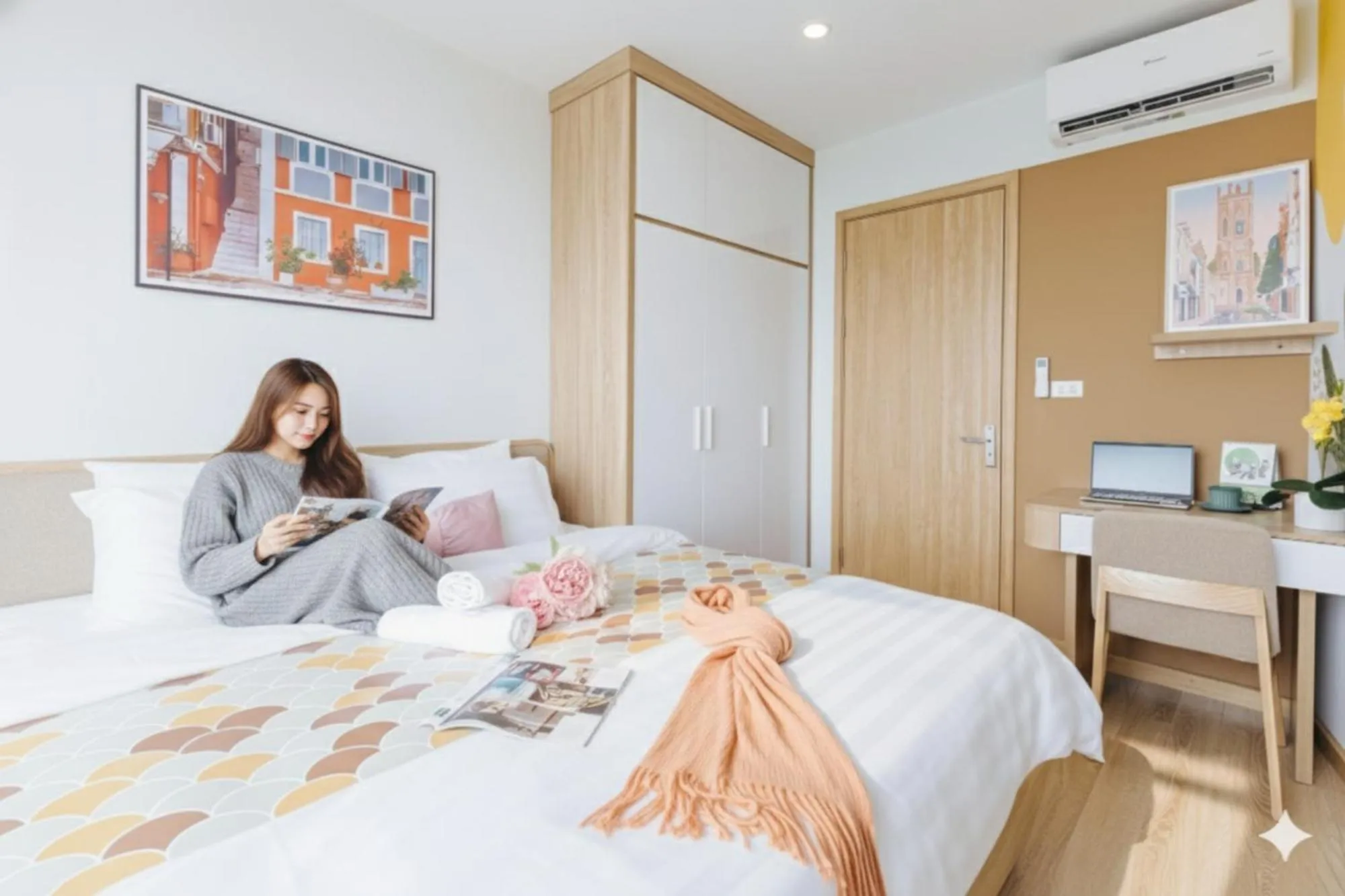 Bed in Crescendo Urban Stay - STAY 24h