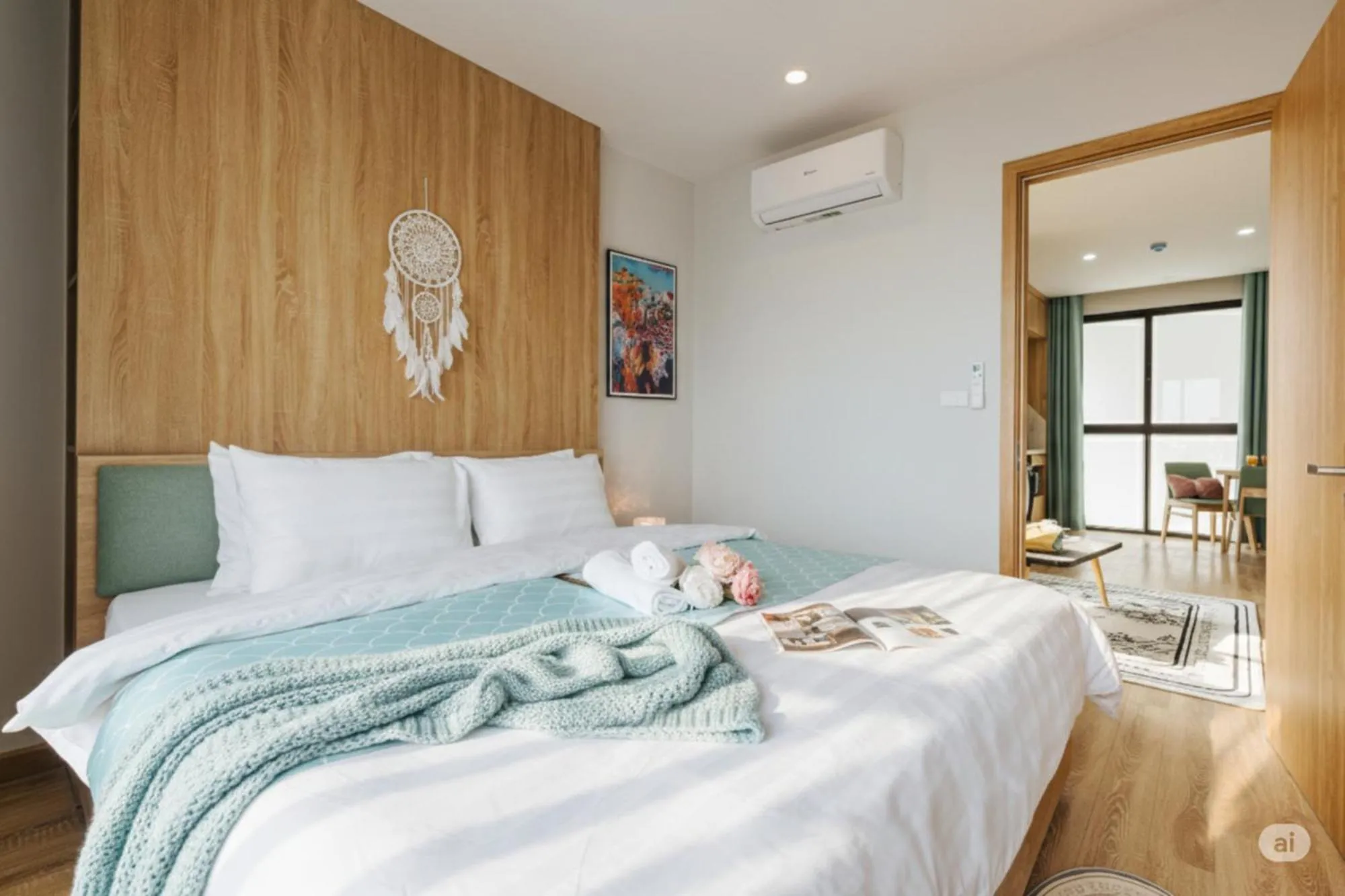 Bed in Crescendo Urban Stay - STAY 24h