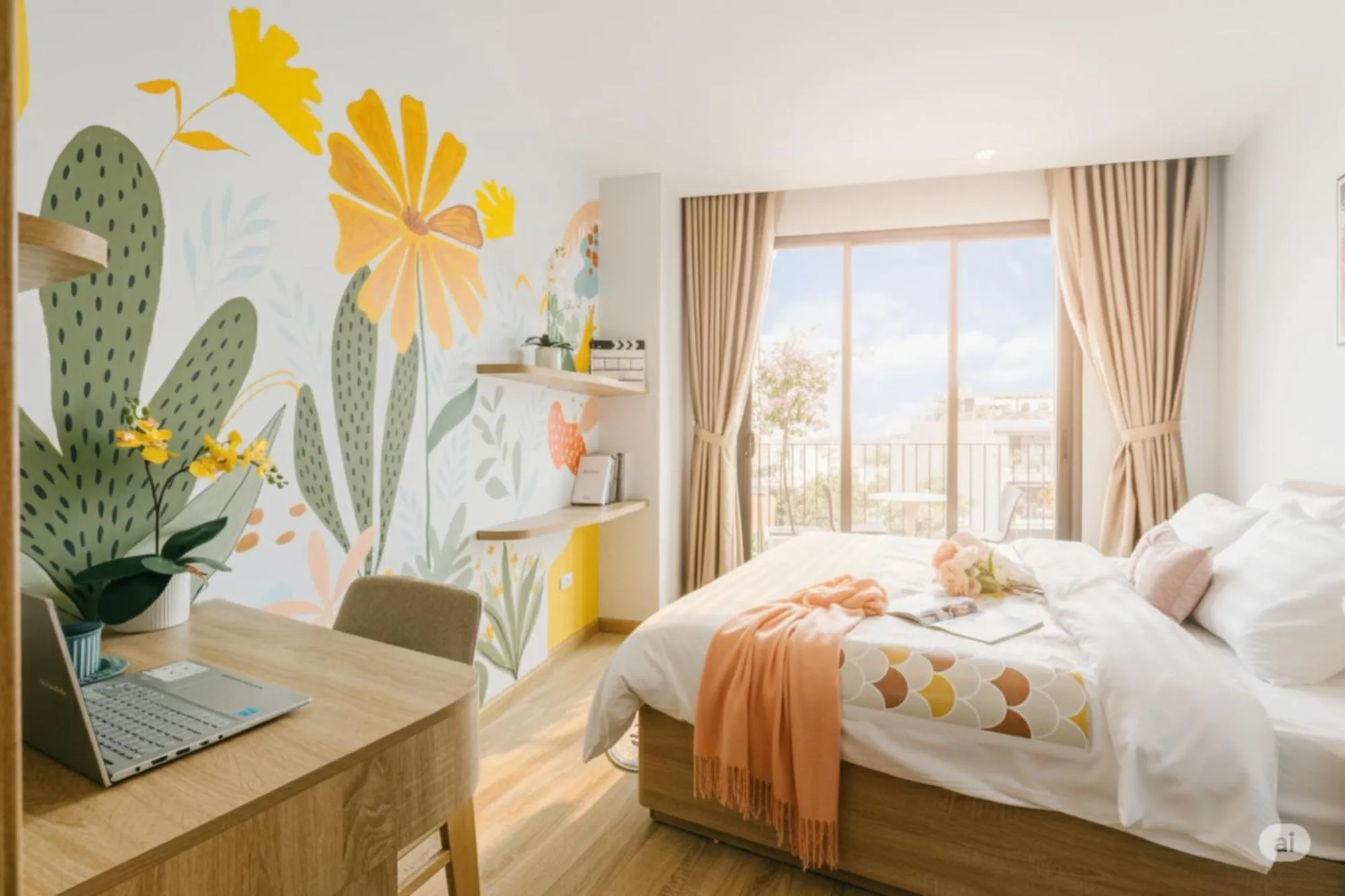 Bed in Crescendo Urban Stay - STAY 24h