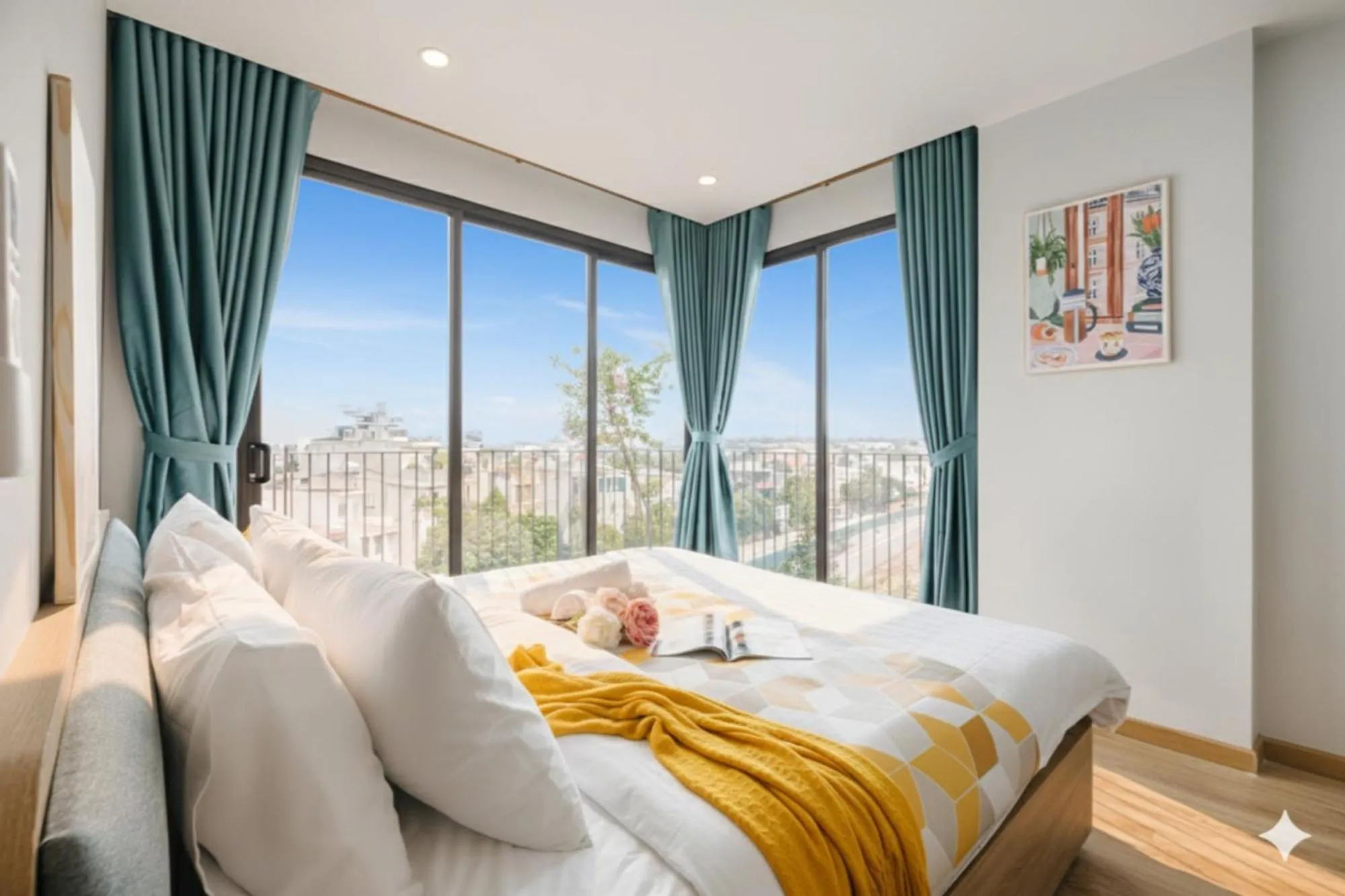 Bed in Crescendo Urban Stay - STAY 24h