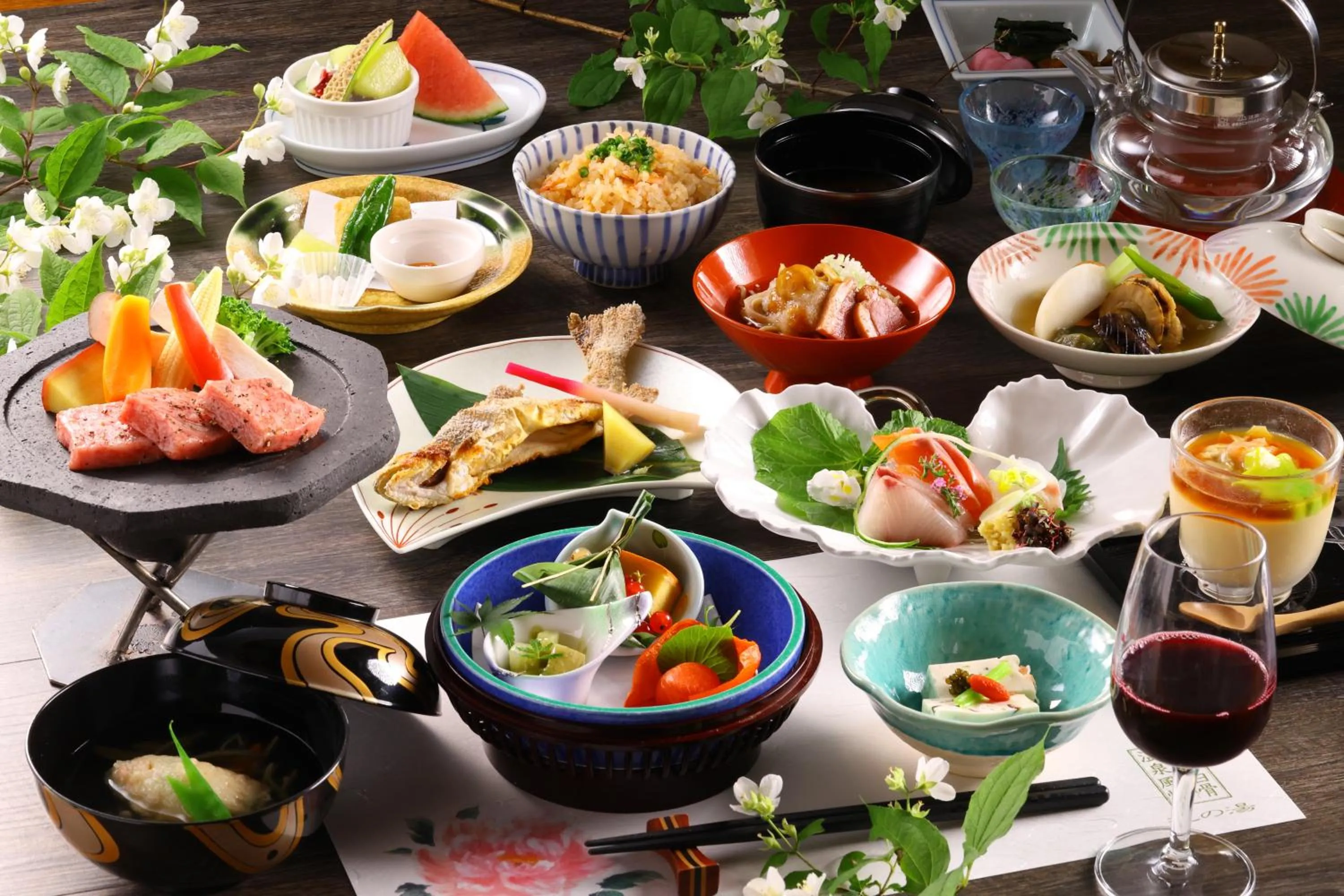 Food close-up in Awanoyu