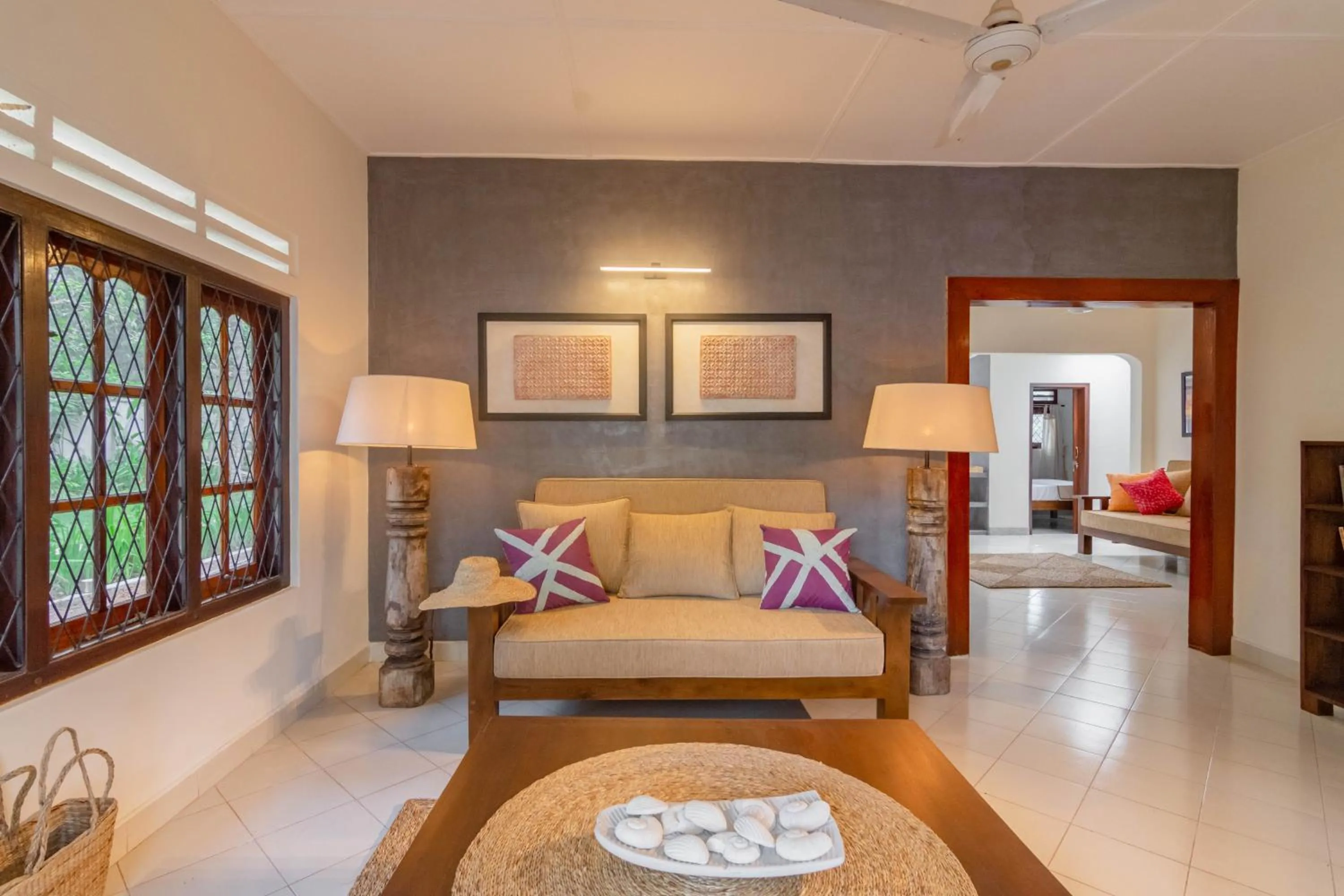 Living room in Sattva Ahangama