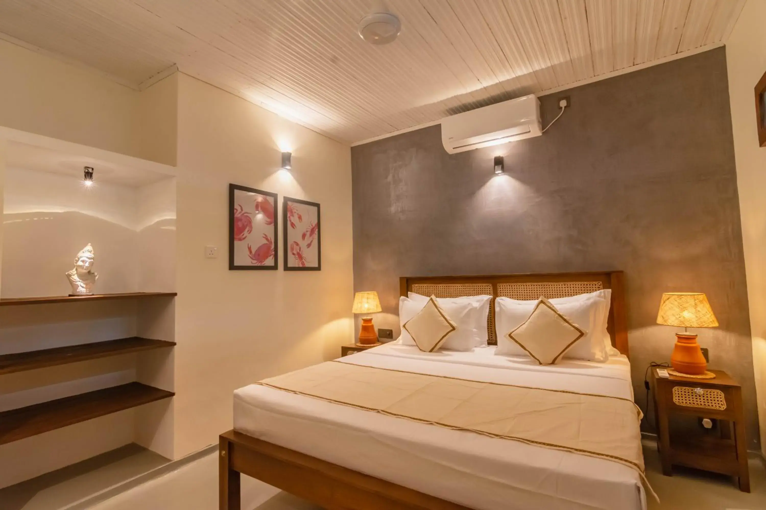 King Room in Sattva Ahangama King Room in Sattva Ahangama