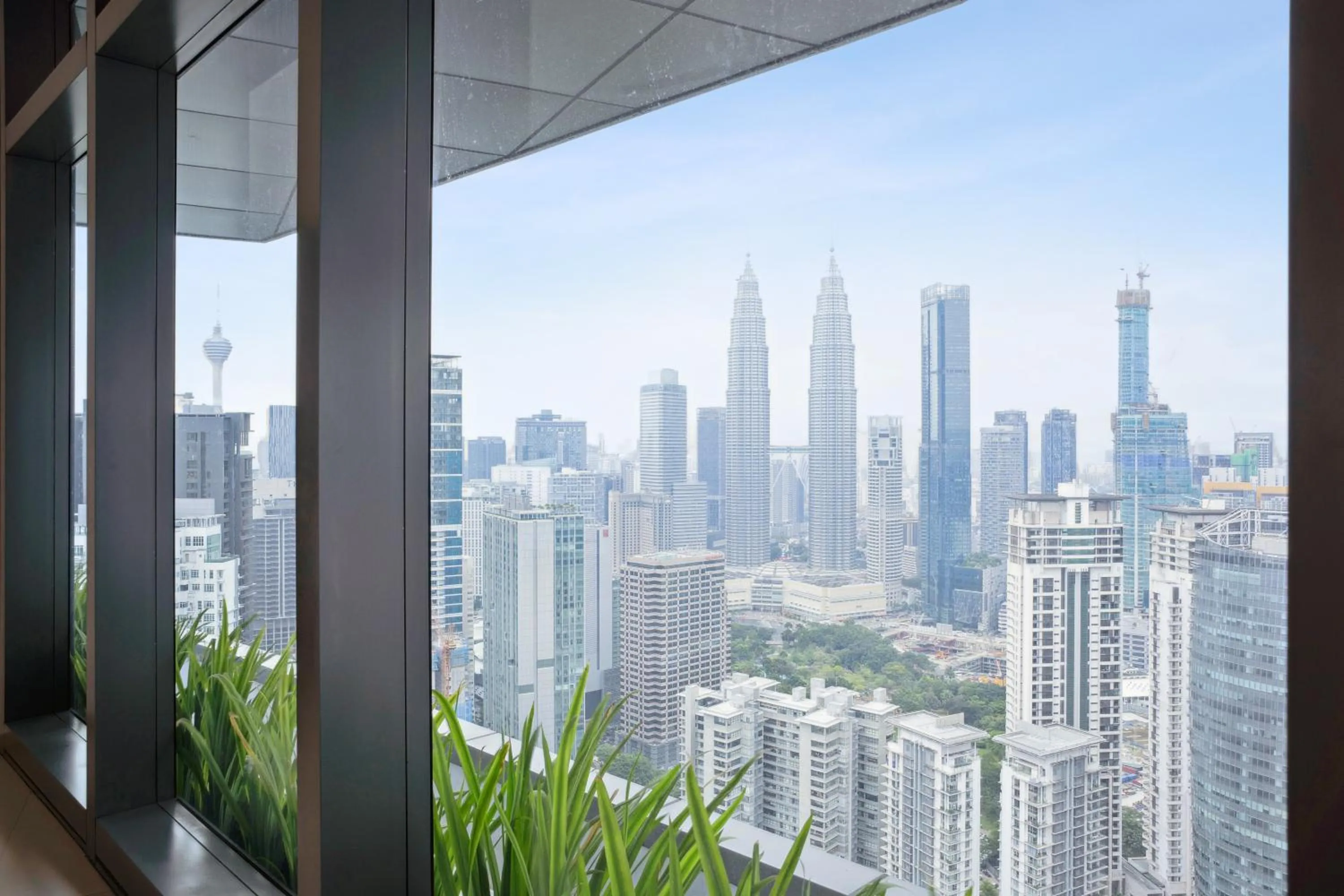 City view in Eaton Residences by Sutera at KLCC