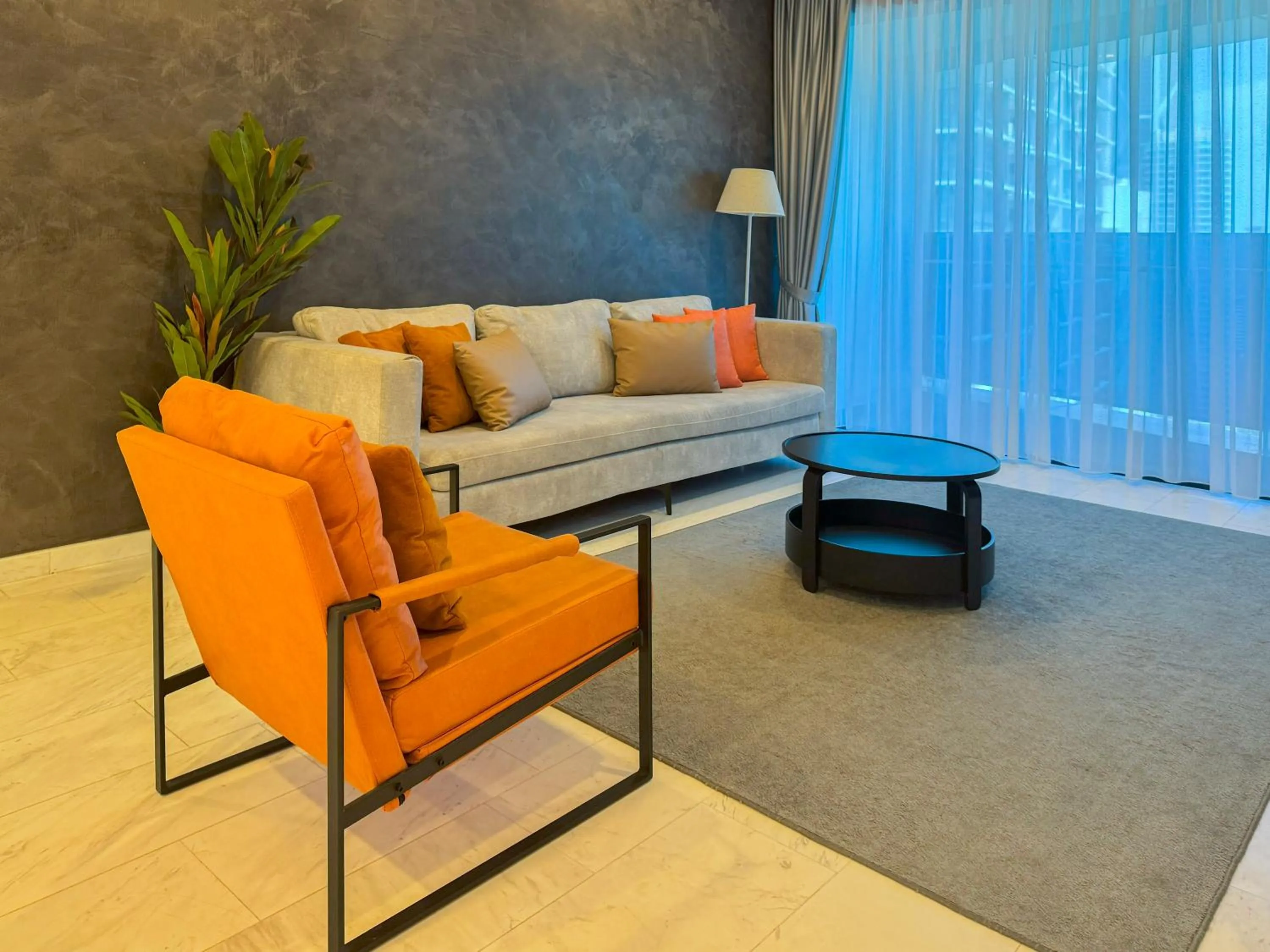 Living room in Eaton Residences by Sutera at KLCC