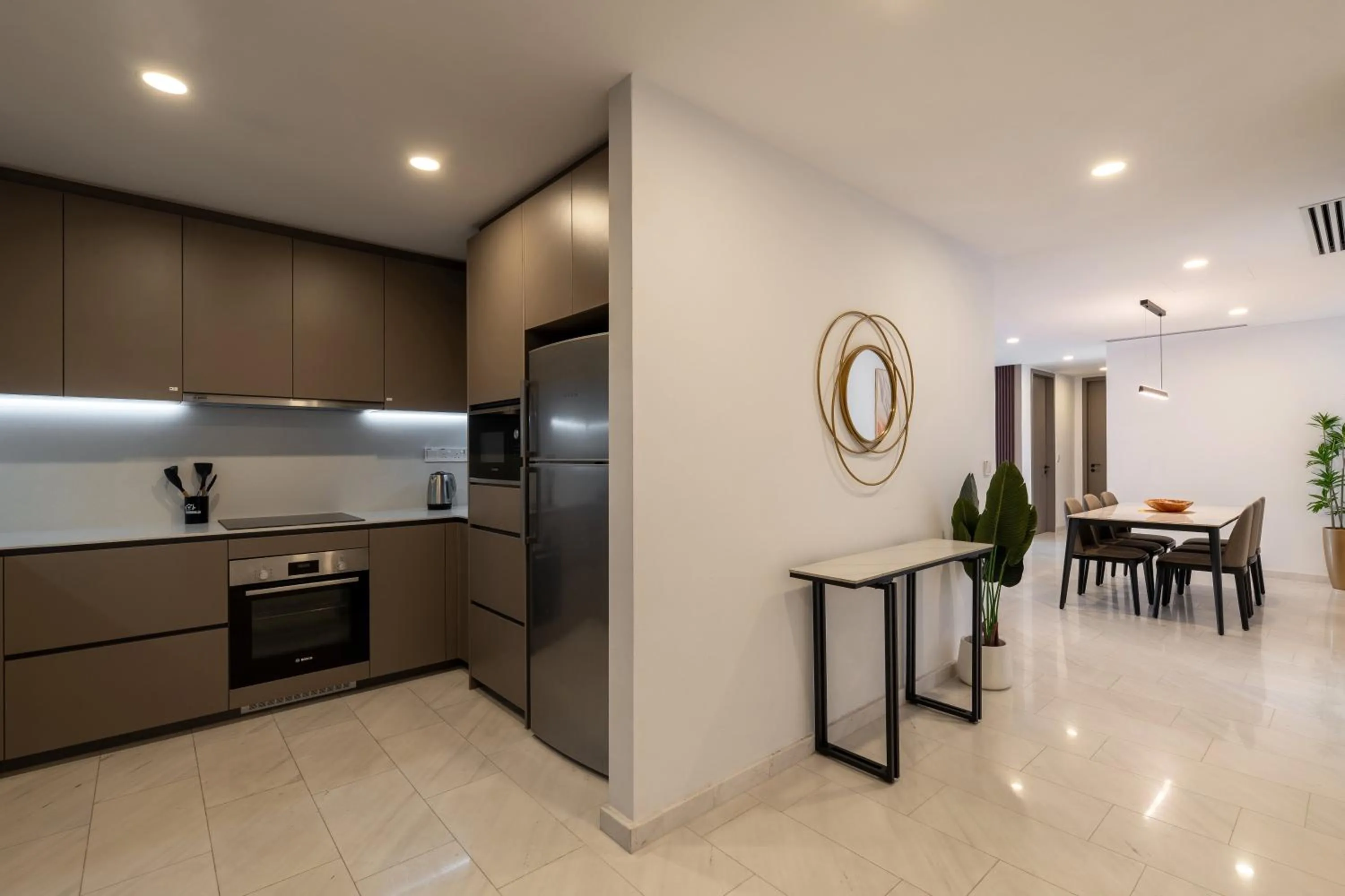 Kitchen or kitchenette in Eaton Residences by Sutera at KLCC