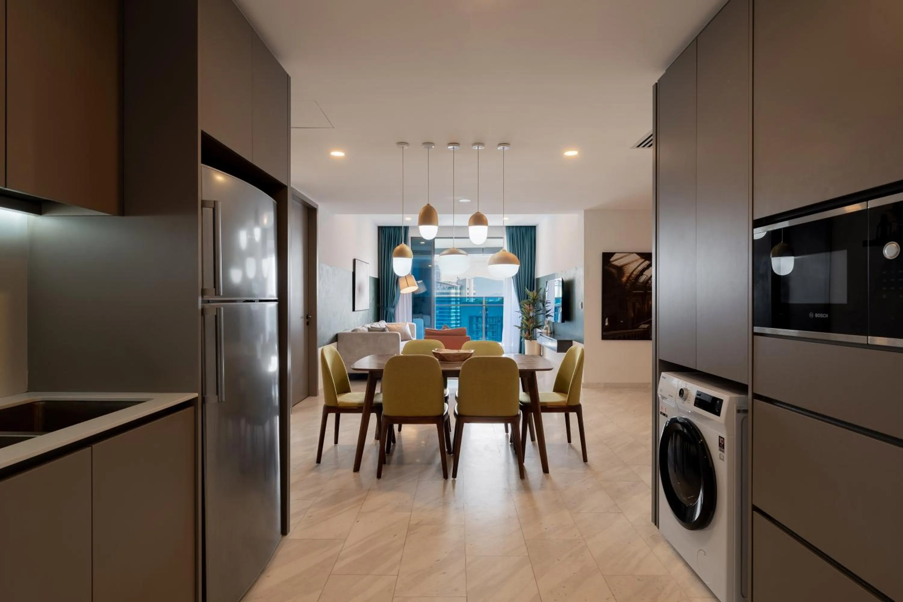 Kitchen or kitchenette in Eaton Residences by Sutera at KLCC