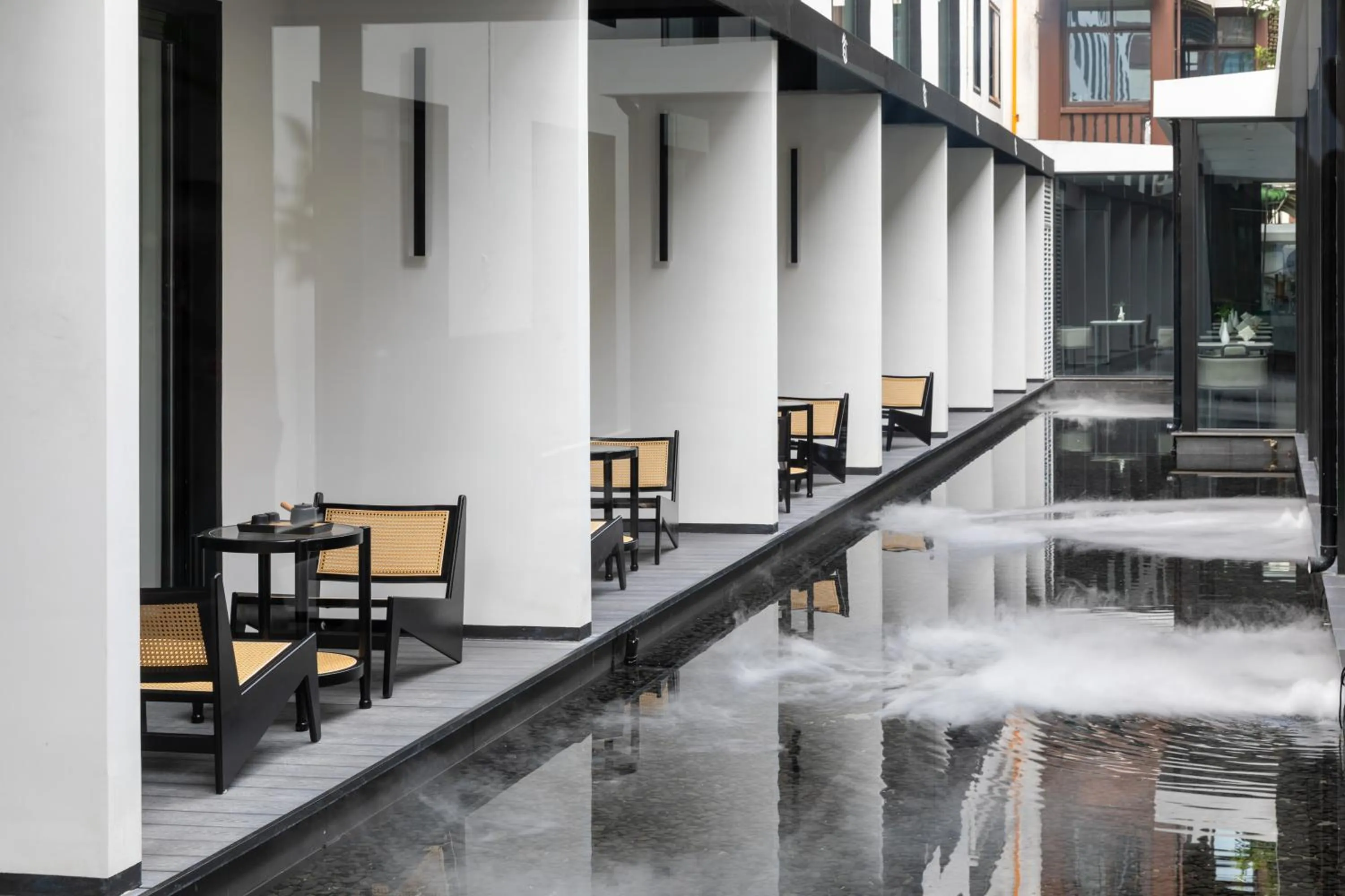 Balcony/Terrace in Gongxili - Xige Hotel Free Welcome Tea and Dessert