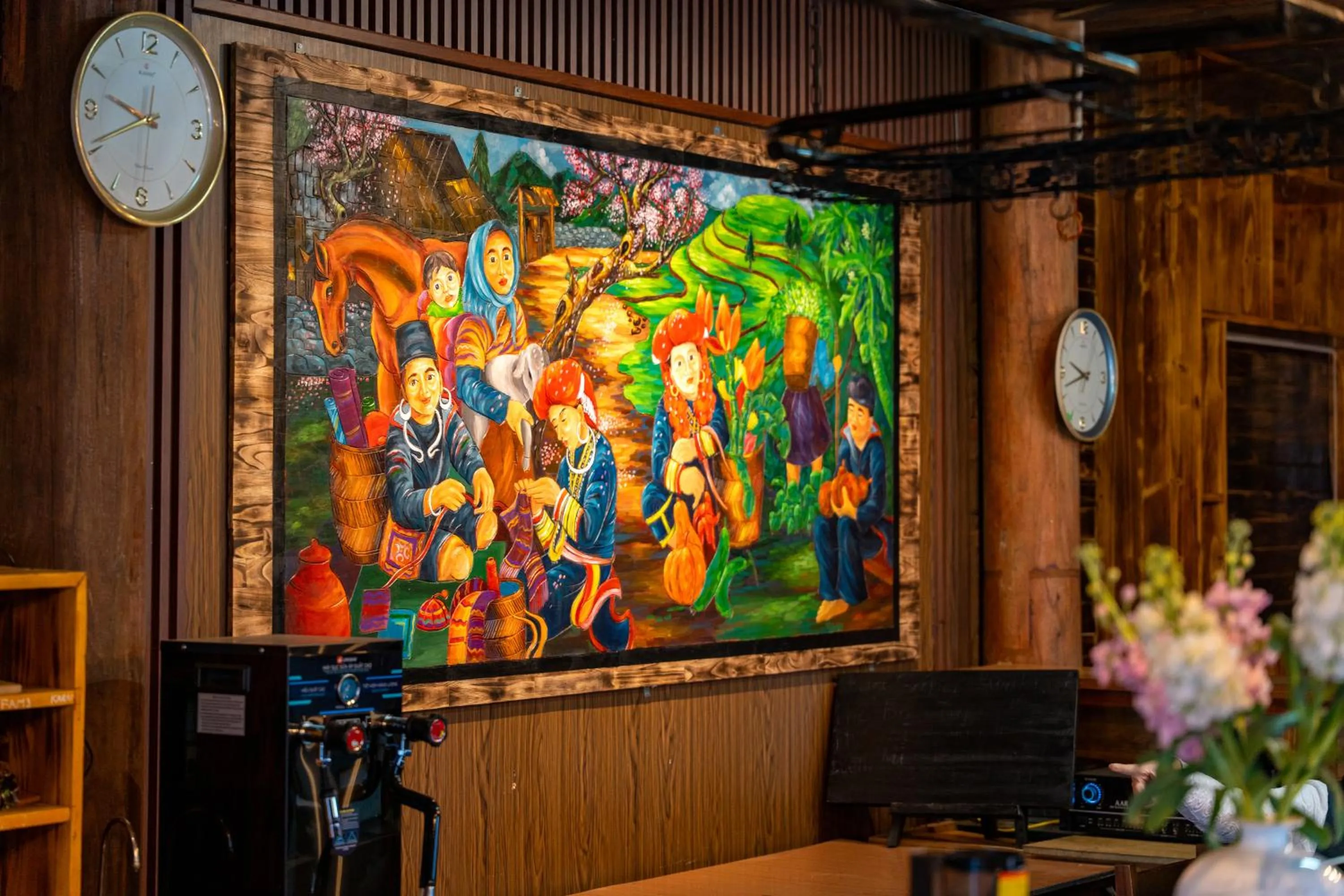 Lobby or reception in Muong Hoa River View Hotel