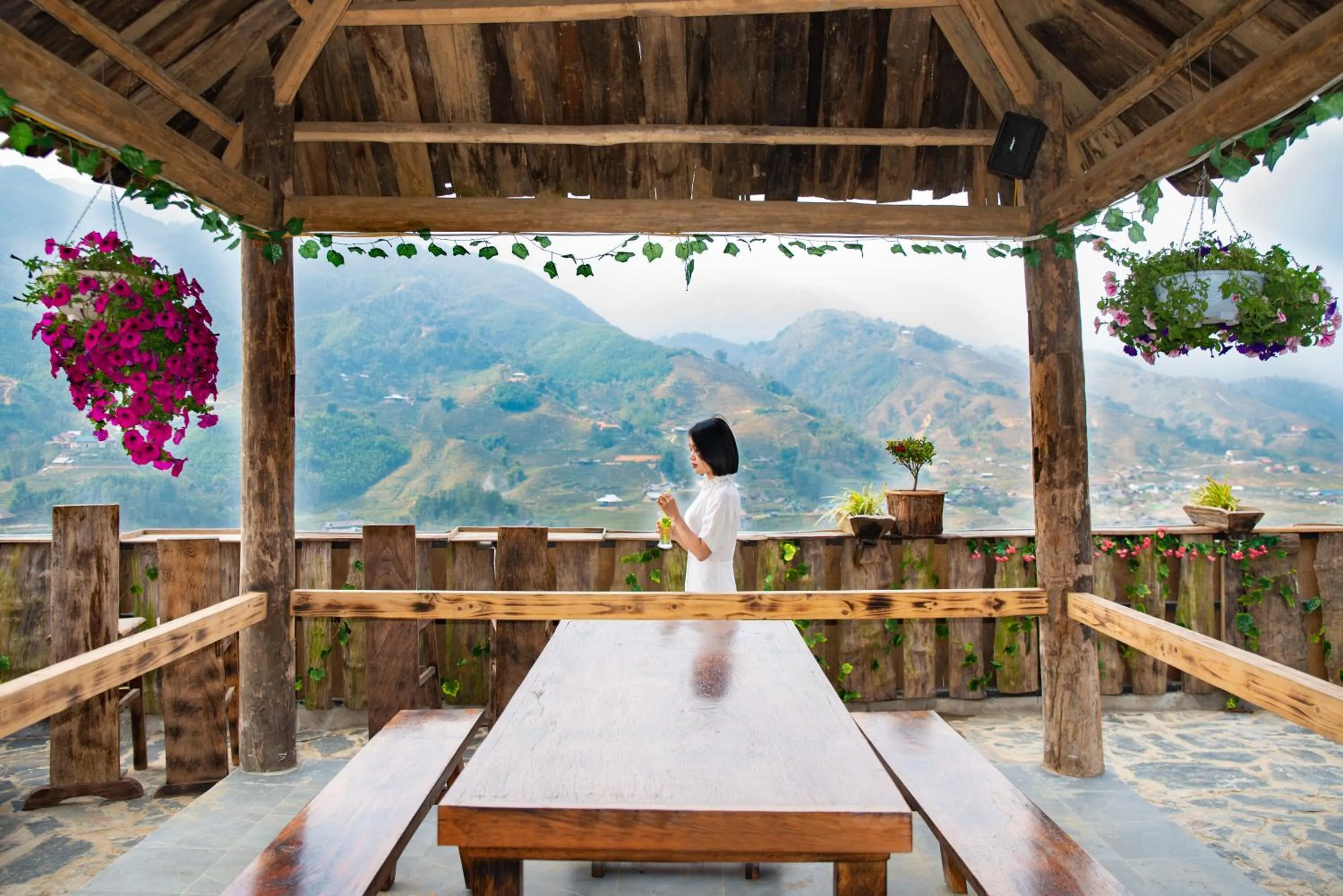 View (from property/room) in Muong Hoa River View Hotel