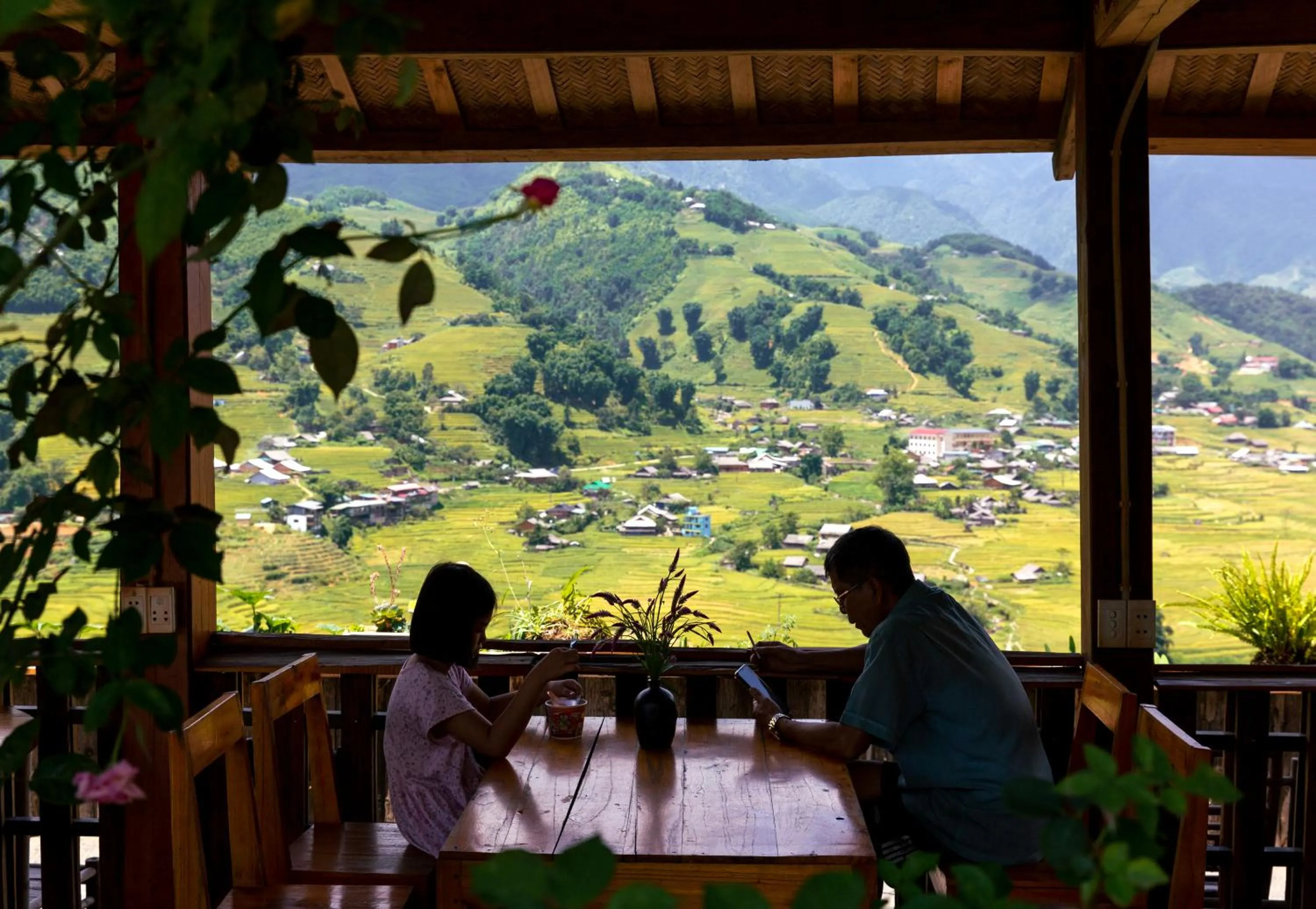 View (from property/room) in Muong Hoa River View Hotel