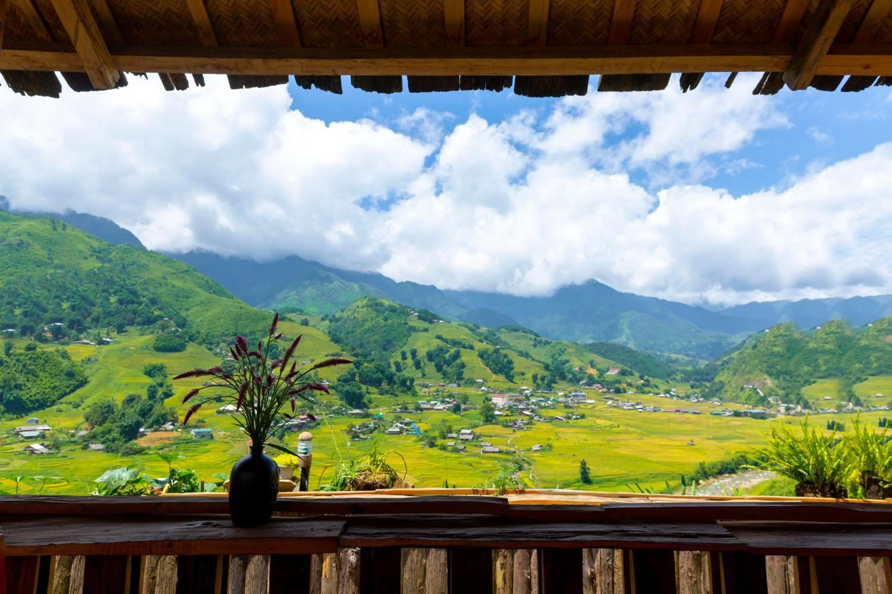 View (from property/room) in Muong Hoa River View Hotel