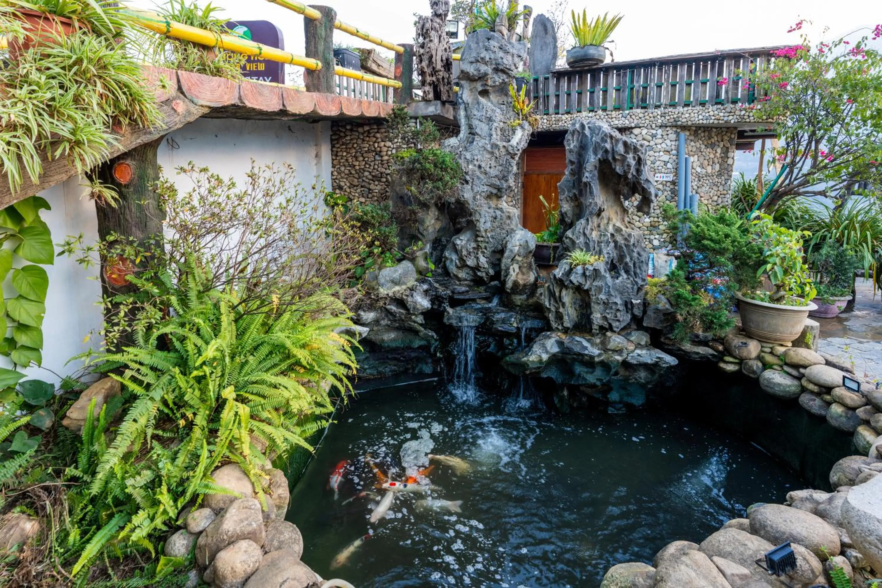 Natural landscape in Muong Hoa River View Hotel