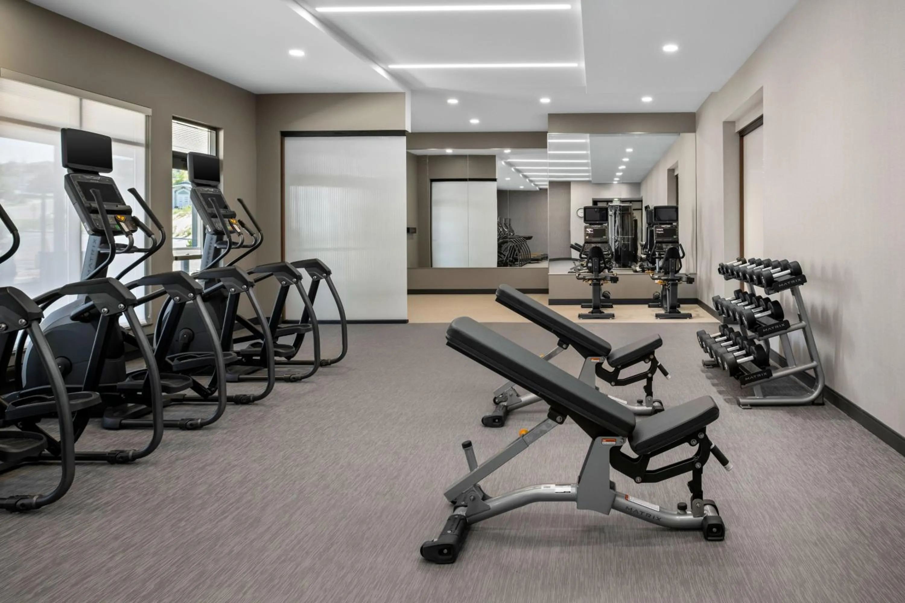 Fitness centre/facilities in Courtyard by Marriott Pocatello