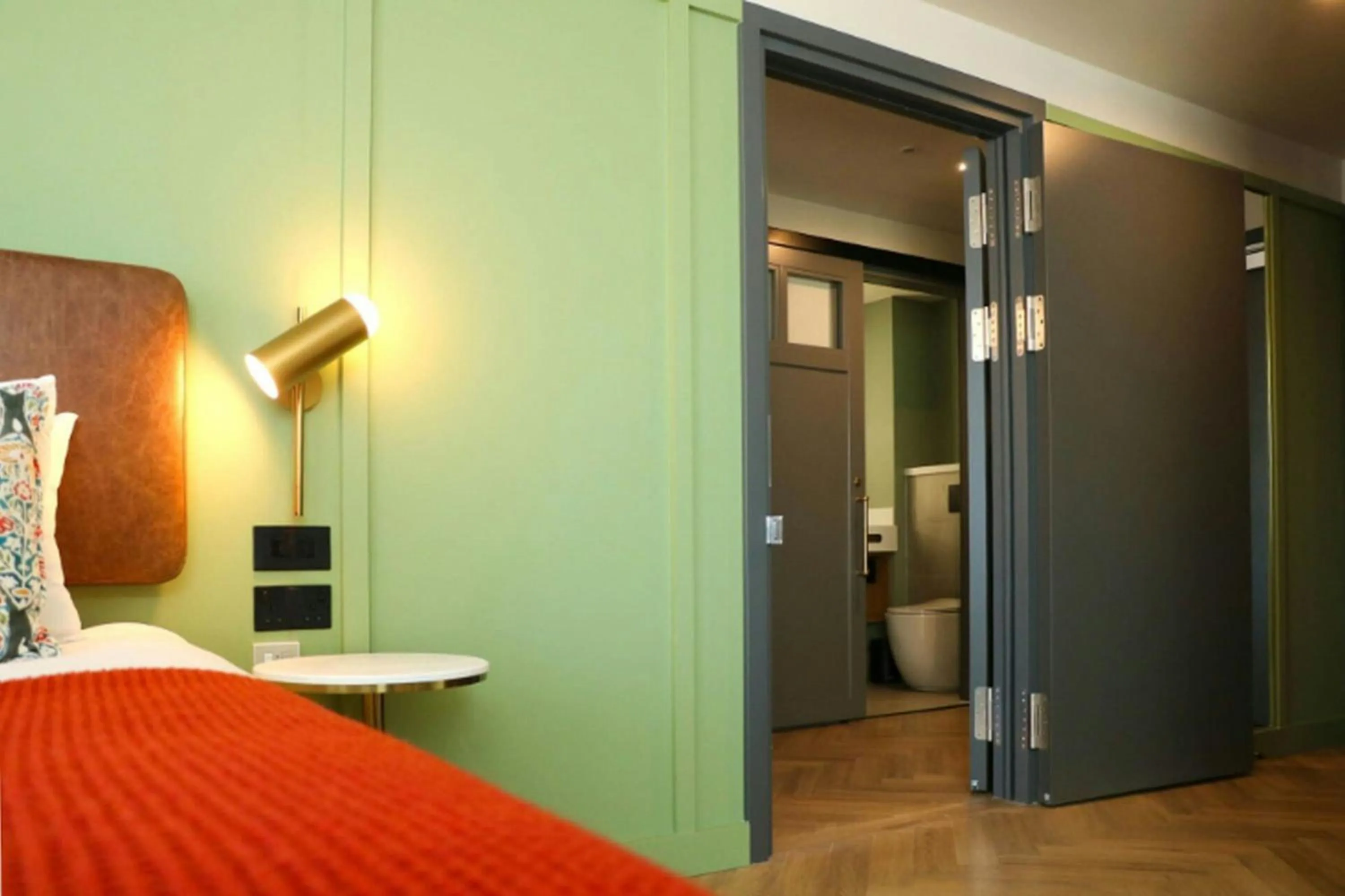 Photo of the whole room, Bed in The Reach at Piccadilly, Manchester, a Tribute Portfolio Hotel