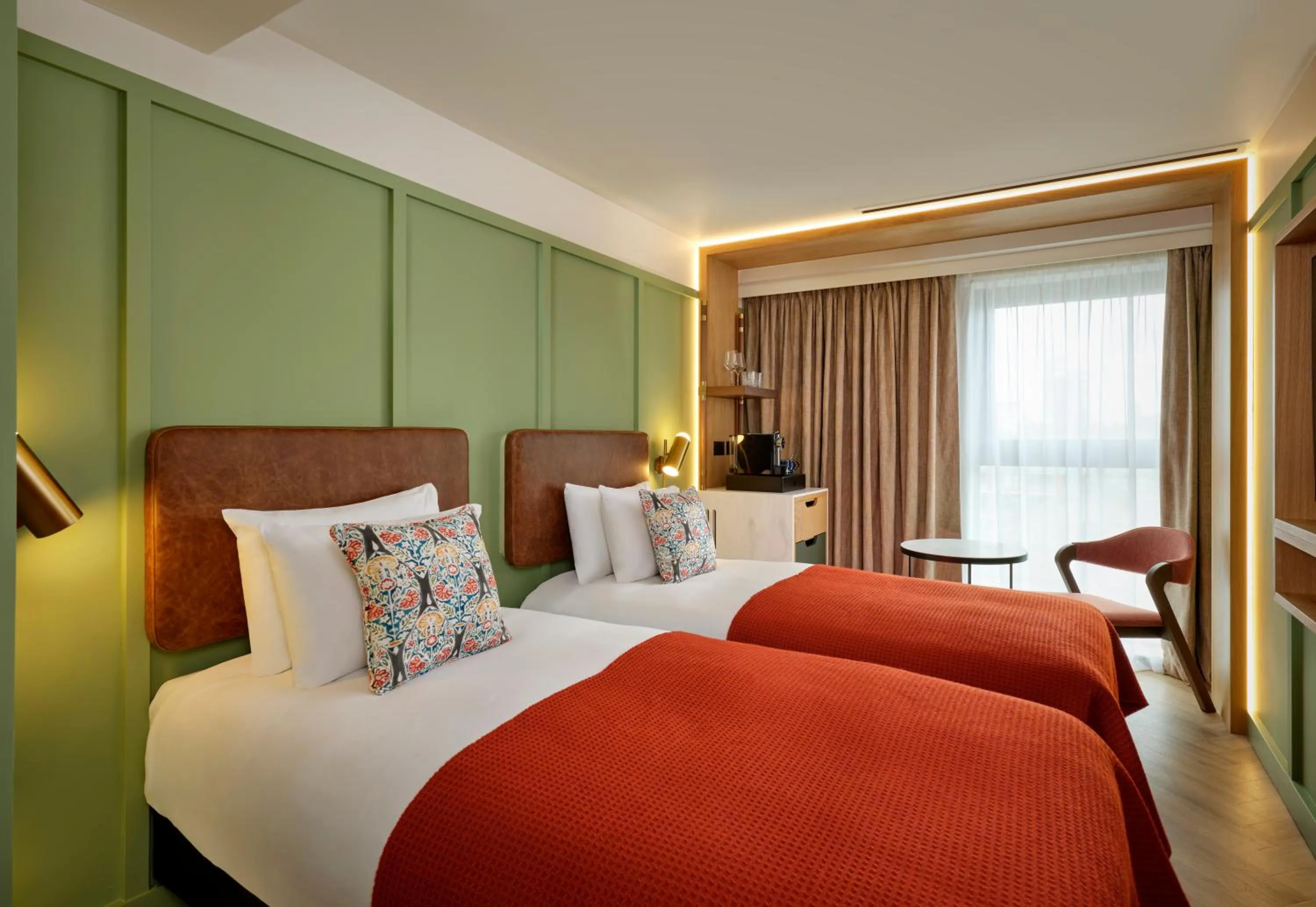 Photo of the whole room, Bed in The Reach at Piccadilly, Manchester, a Tribute Portfolio Hotel