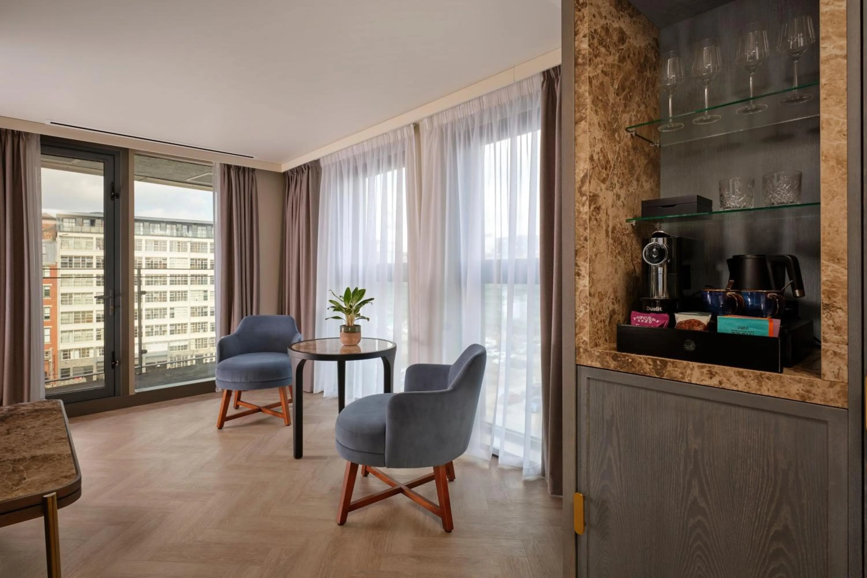 Photo of the whole room in The Reach at Piccadilly, Manchester, a Tribute Portfolio Hotel