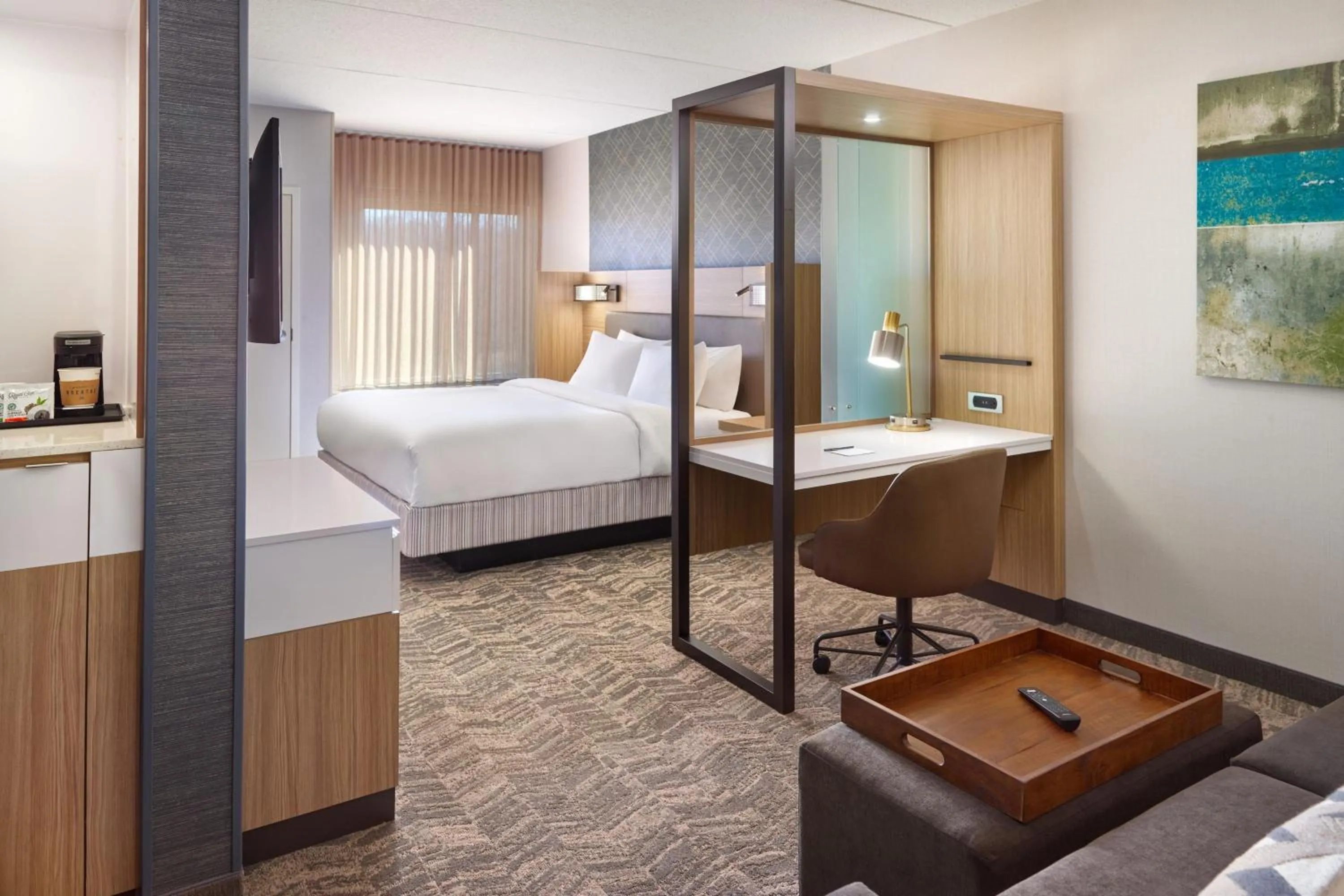 Bedroom, Bed in SpringHill Suites by Marriott Arlington TN