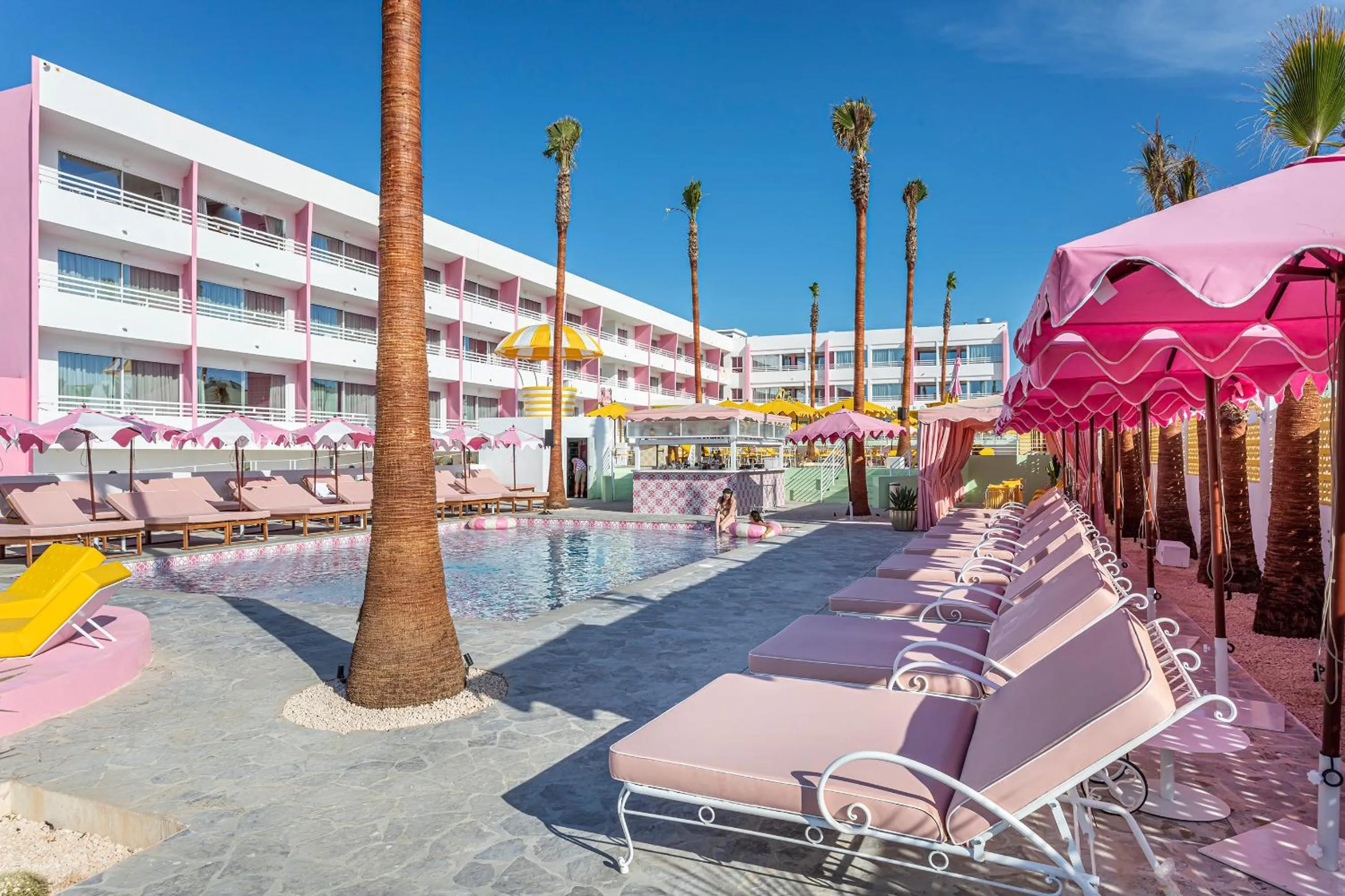 Swimming pool in Los Felices Ibiza